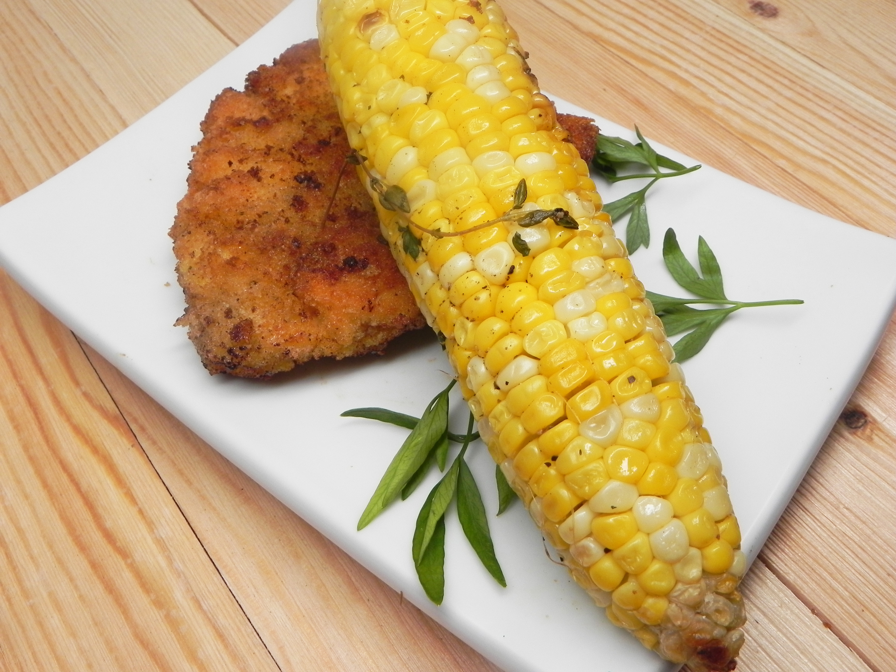 Grilled Herbed Corn on the Cob_image