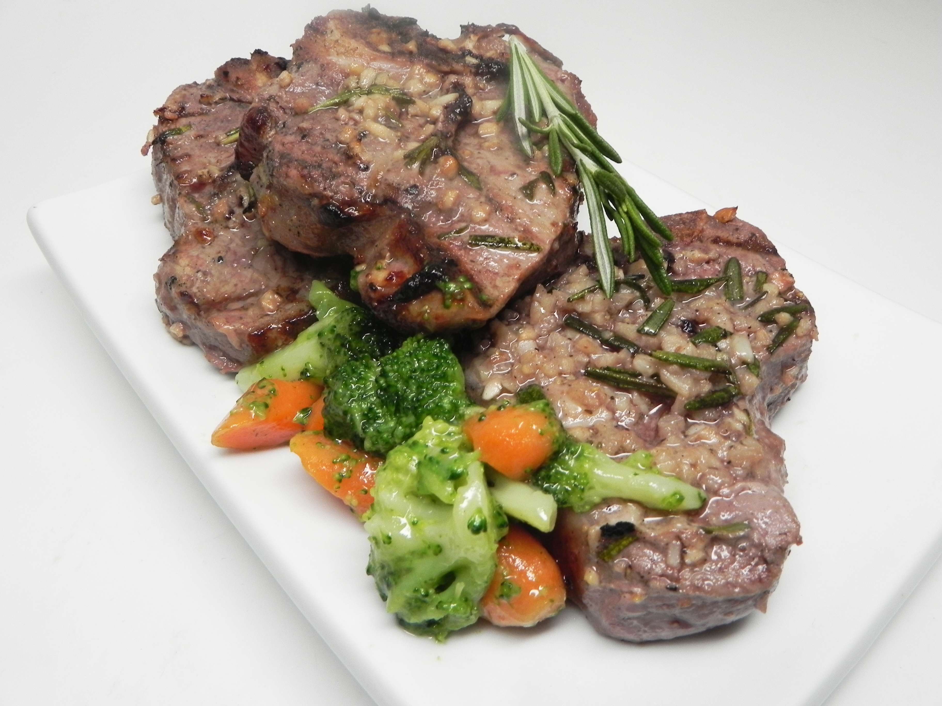 Grilled Leg of Lamb Steaks image