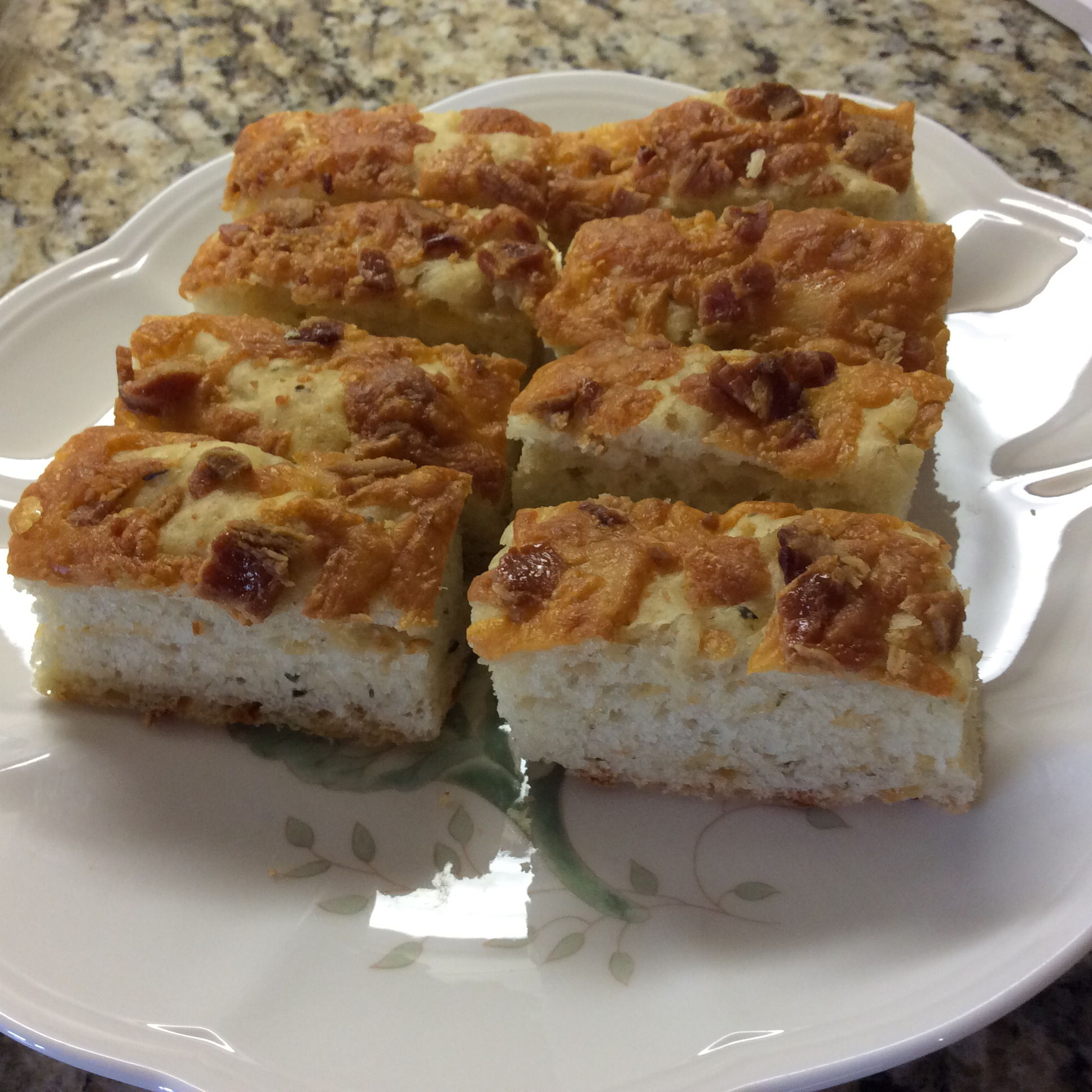 Bacon, Herb and Cheese Snack Bread image