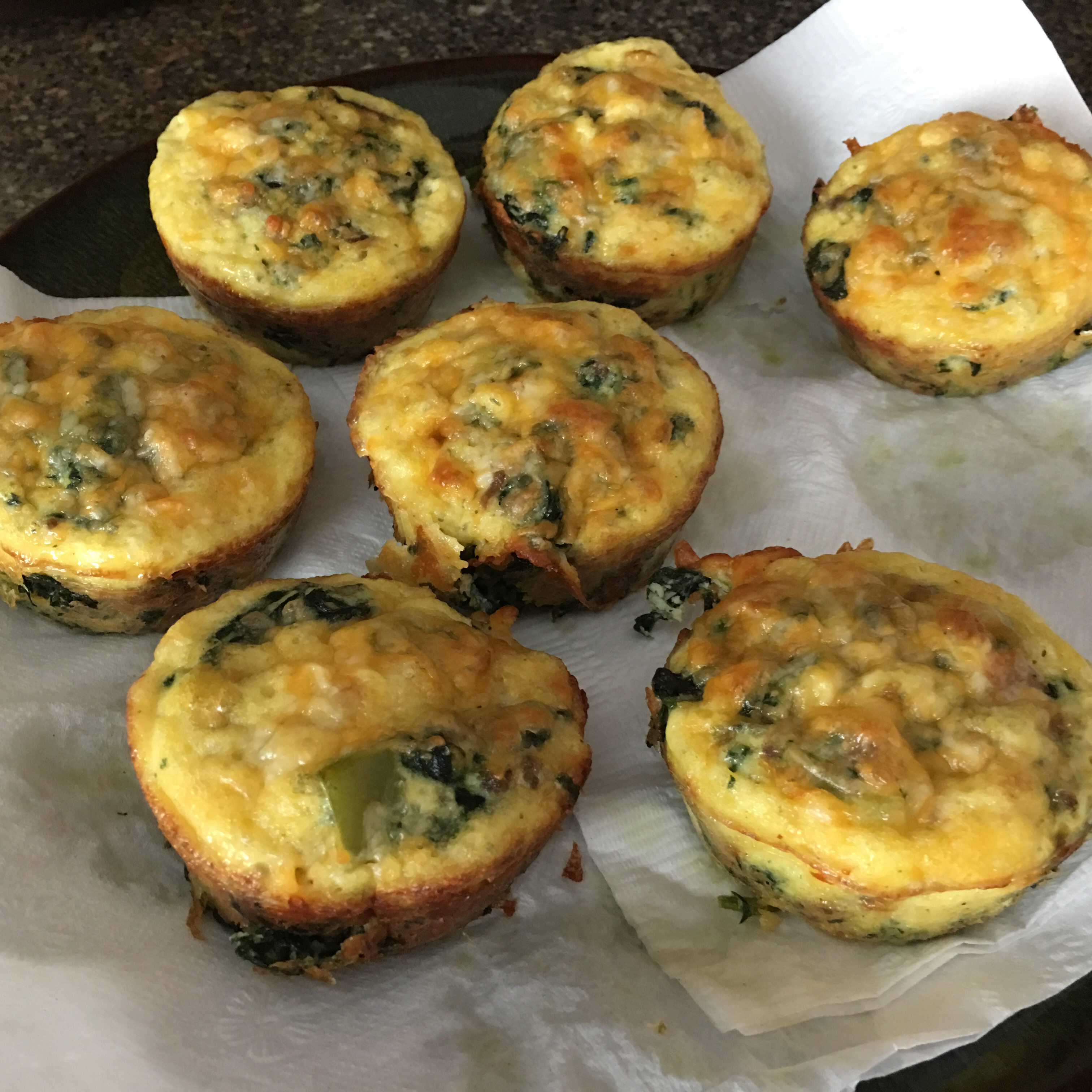 Low-Carb Bacon Spinach Egg Cups Recipe | Allrecipes