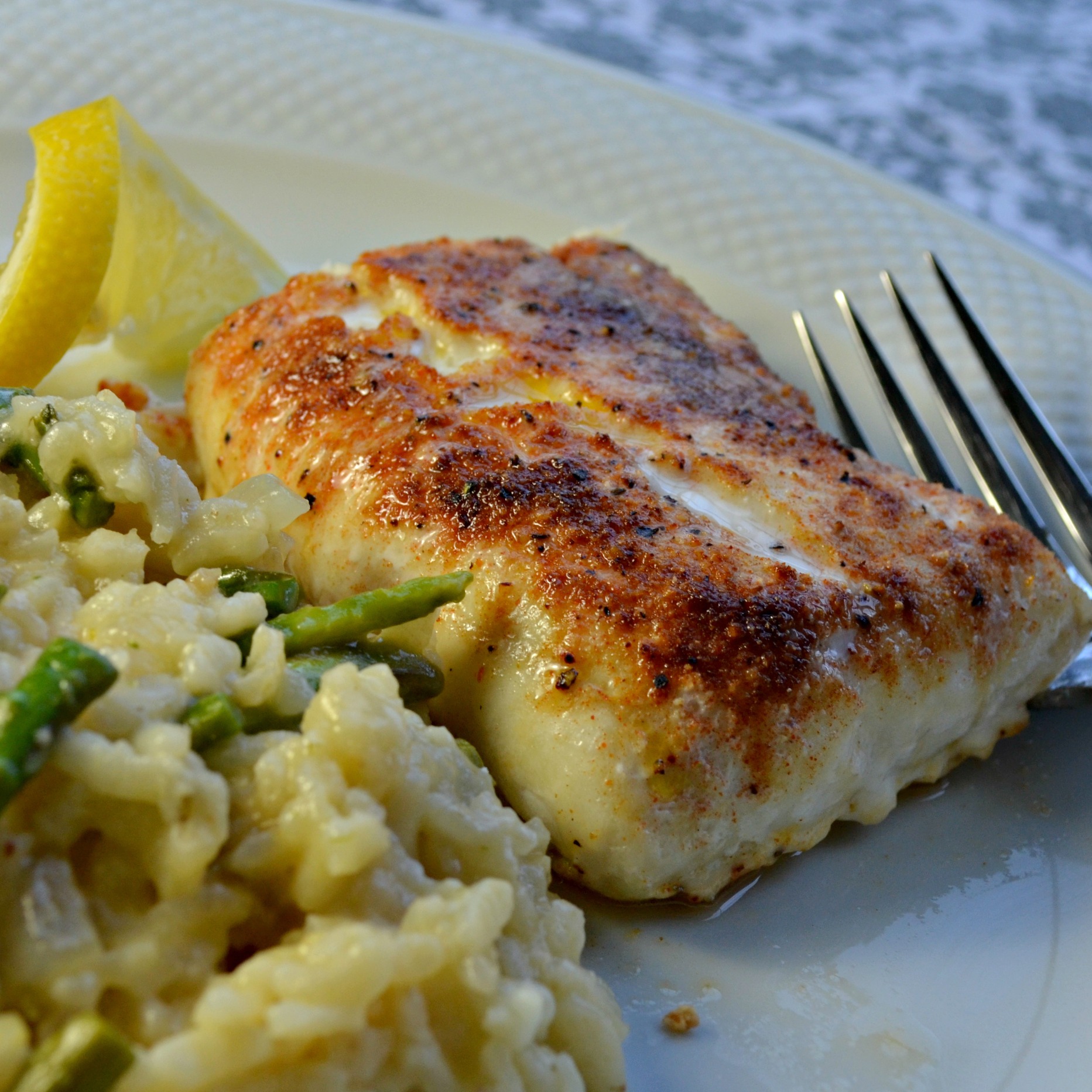 Simple Broiled Haddock_image