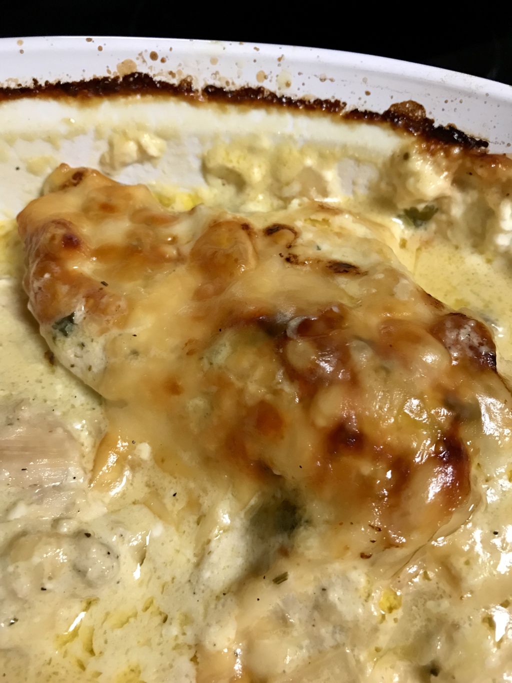 Creamy Baked Chicken and Mushrooms_image