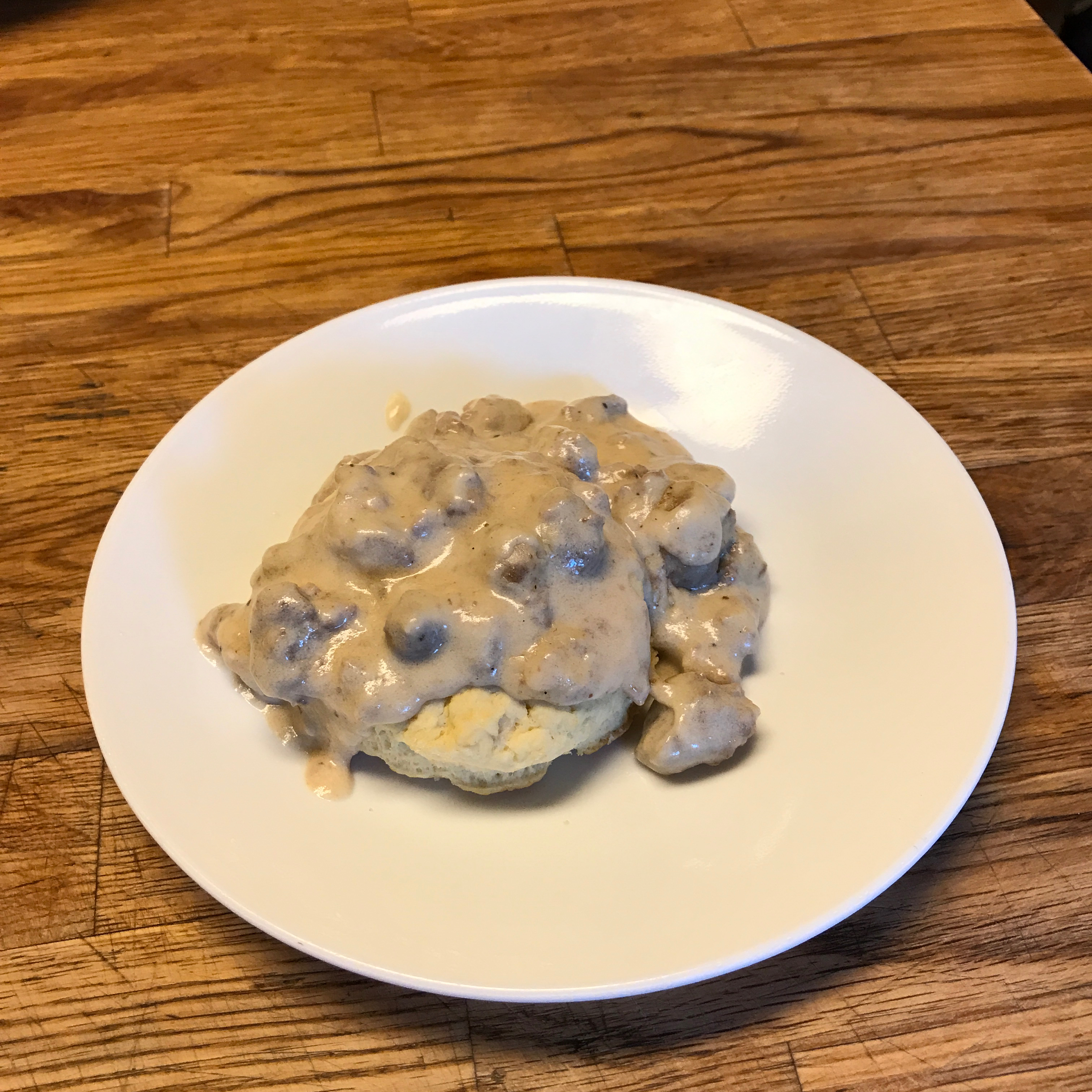 Creamy Biscuits and Gravy Recipe | Allrecipes