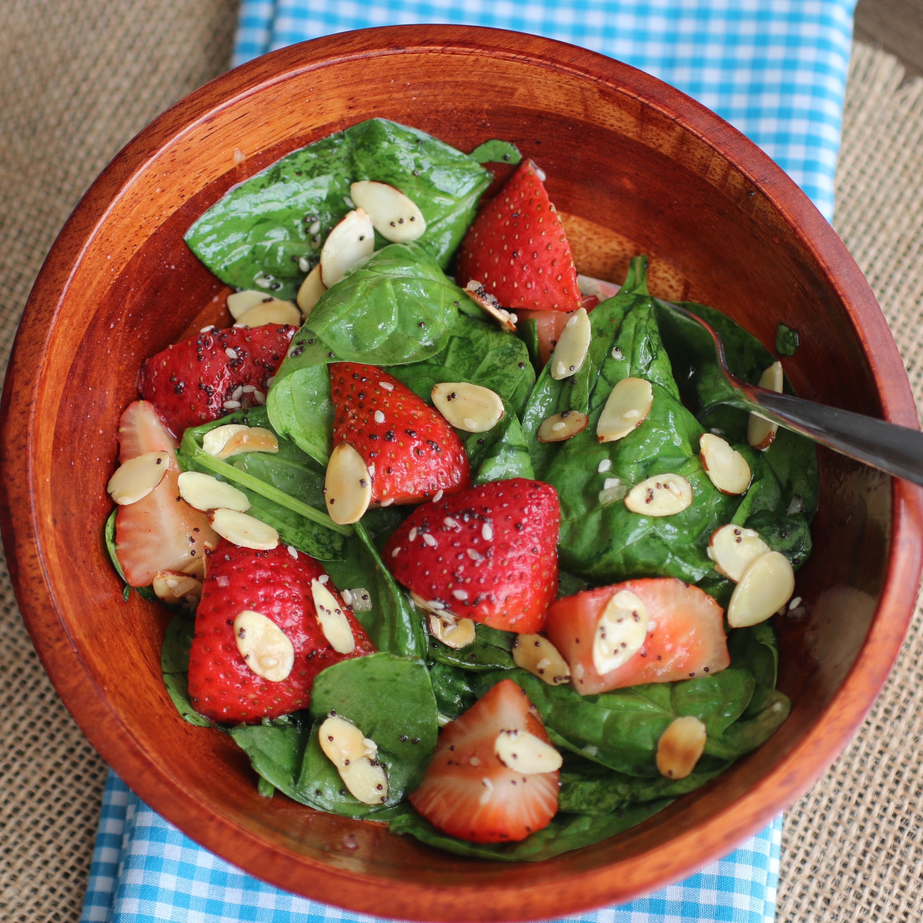 Strawberry Spinach Salad I_image