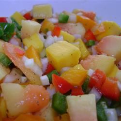 Fresh Mango Papaya Salsa_image