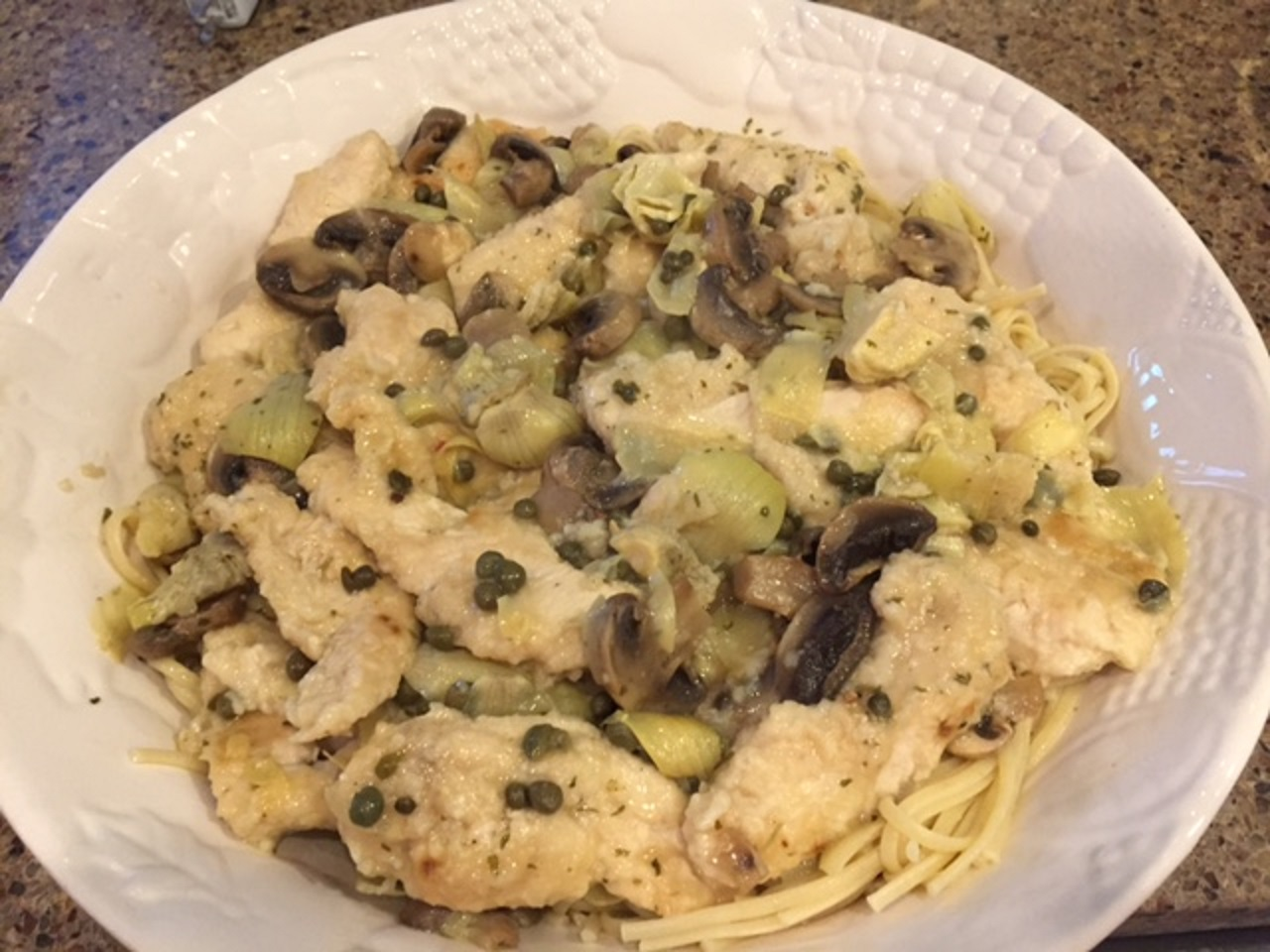 Chicken Breast Cutlets with Artichokes and Capers Recipe - Allrecipes.com