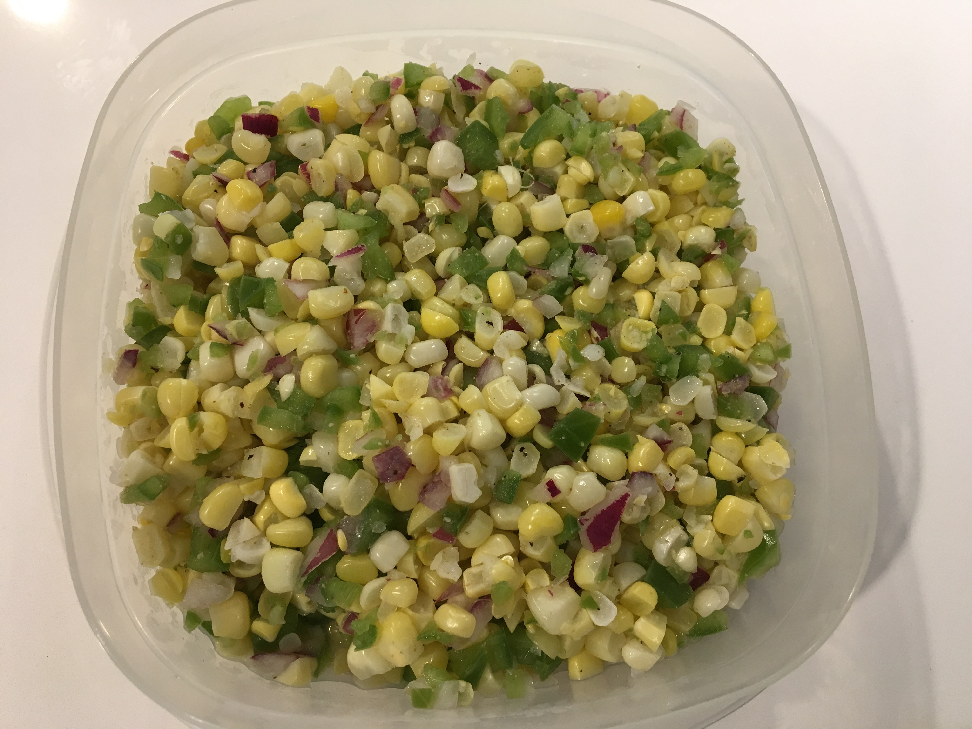 Corn and Green Pepper Salad_image