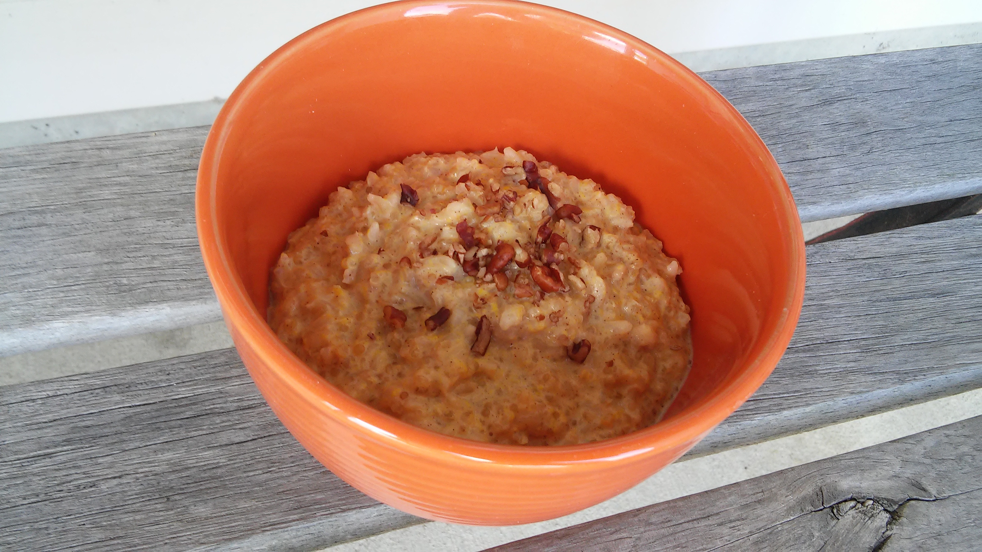 Rice and Quinoa Breakfast Pudding image