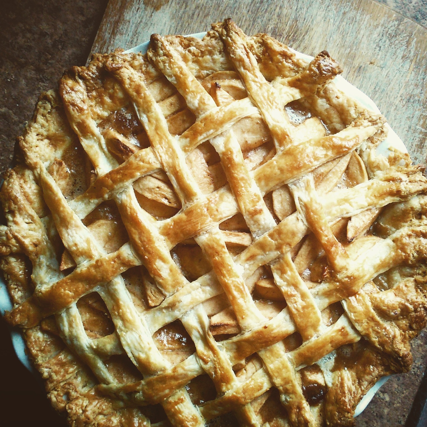 Healthier Apple Pie by Grandma Ople image