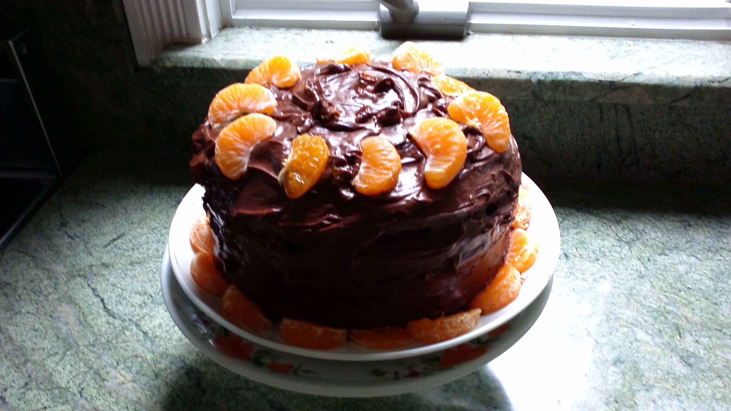 Chocolate Clementine Cake_image. 