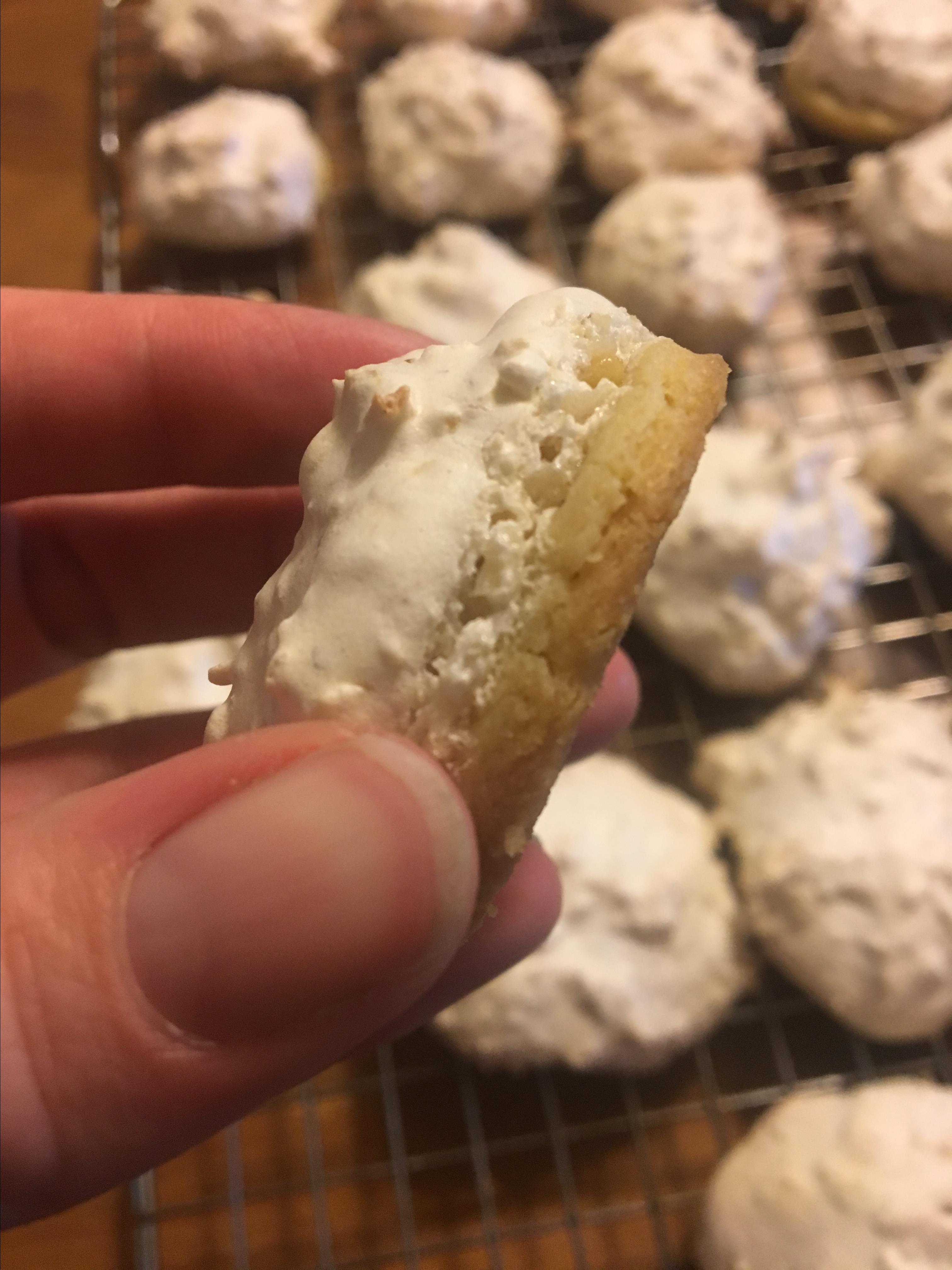 Ukrainian Snow Cap Cookies image