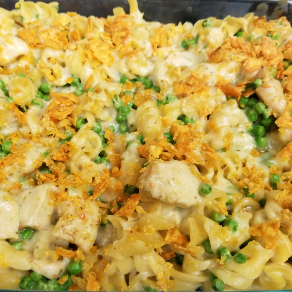 Rotini and Chicken Casserole Recipe | Allrecipes