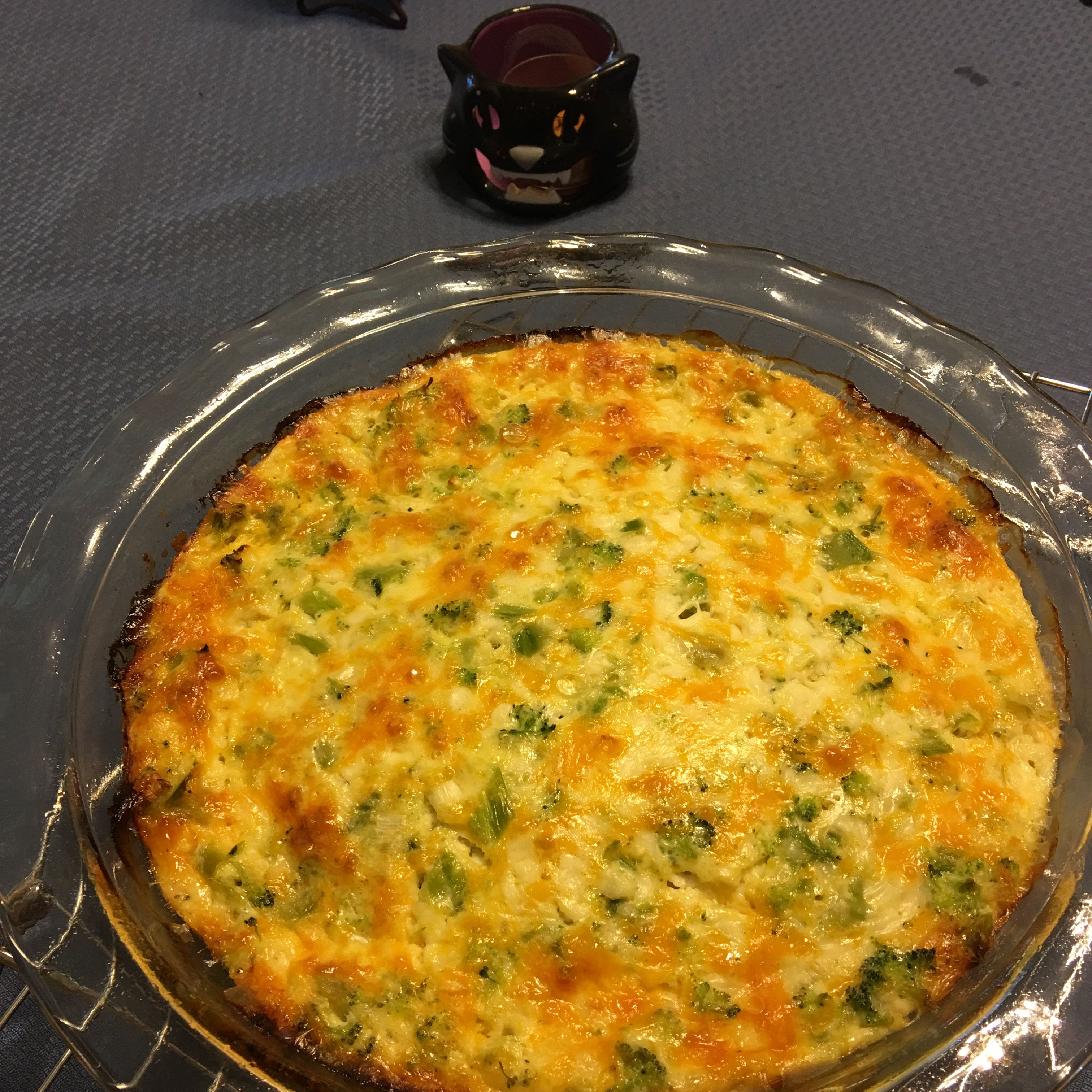 Spinach Quiche with Cottage Cheese_image