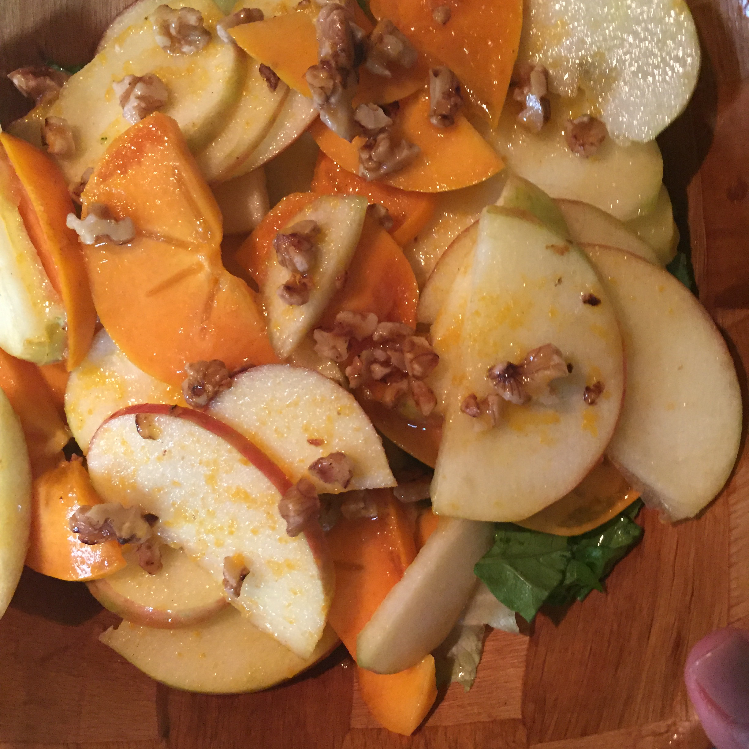Persimmon and Apple Salad image