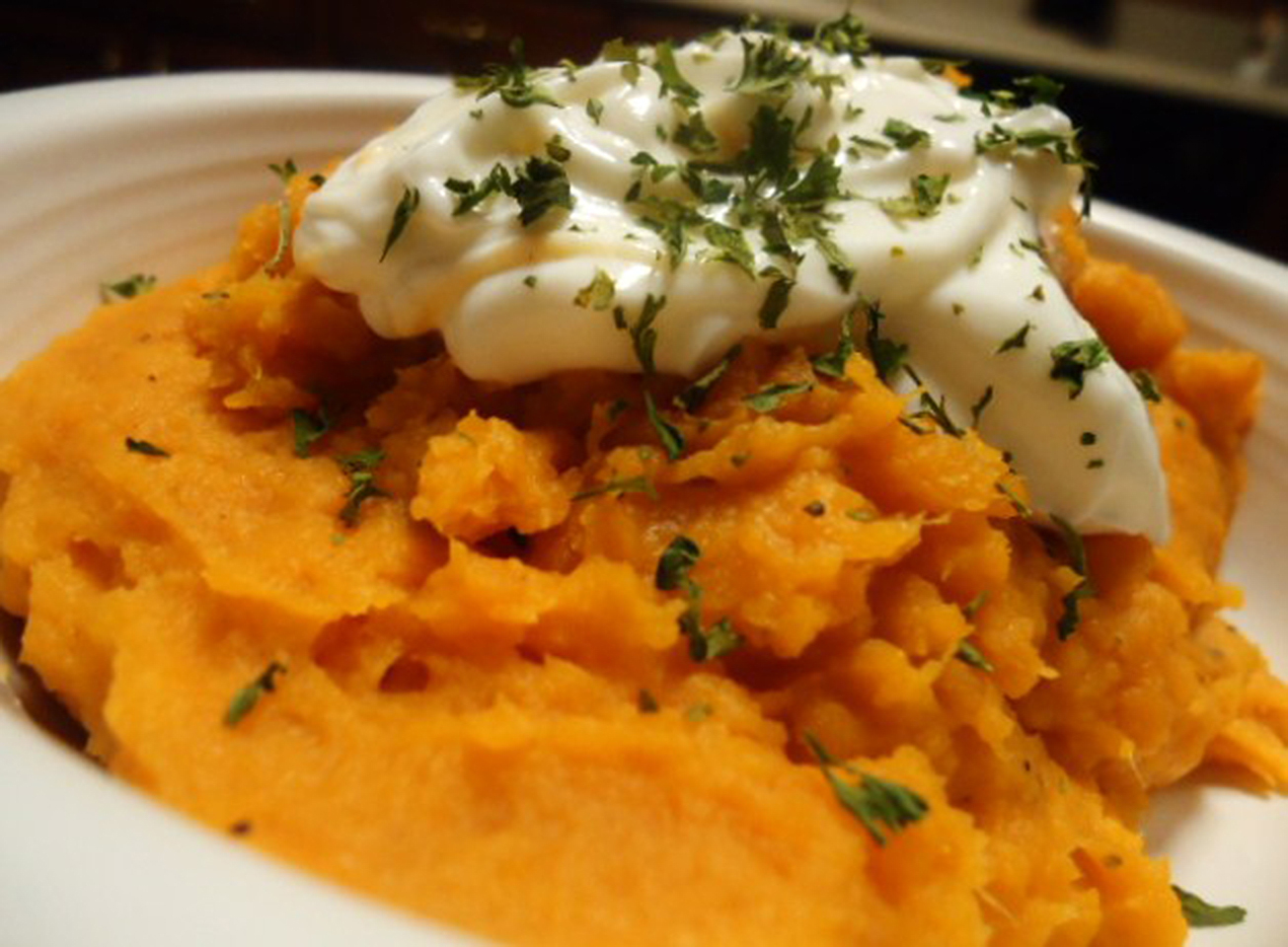 Mashed Sweet Potatoes image