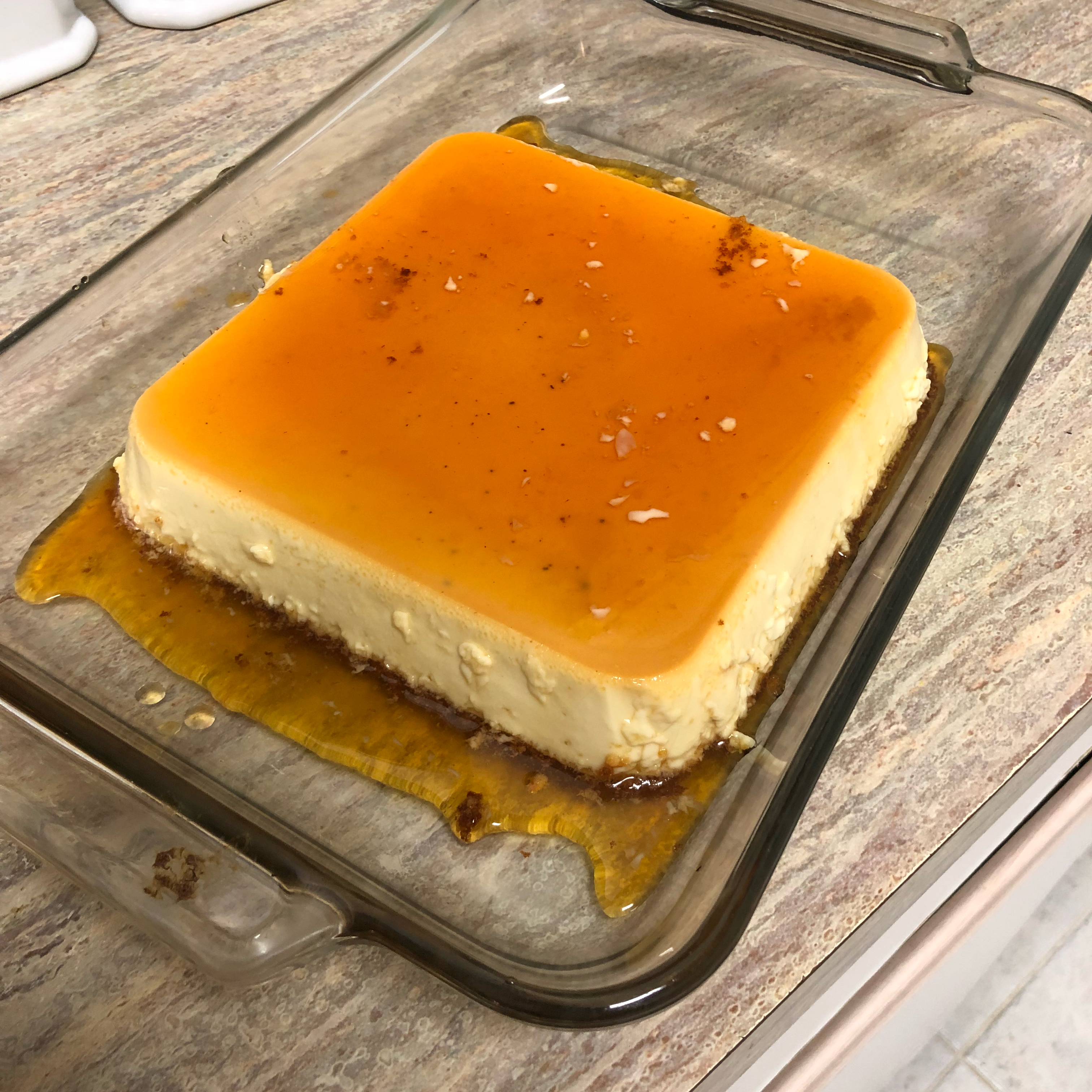 Baked Flan image