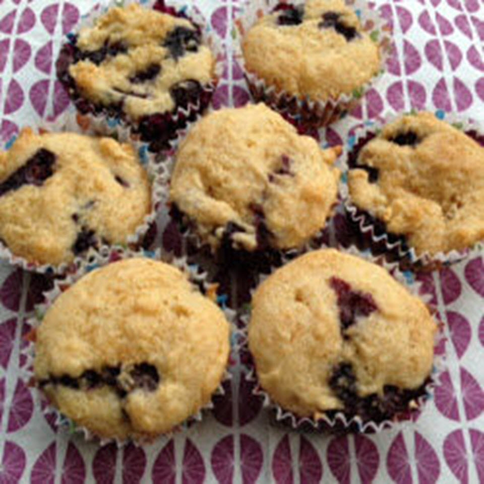 Vegan Blueberry Muffins image