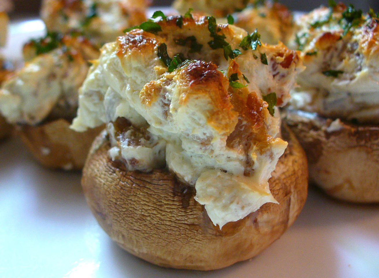 Sausage Stuffed Mushrooms II image