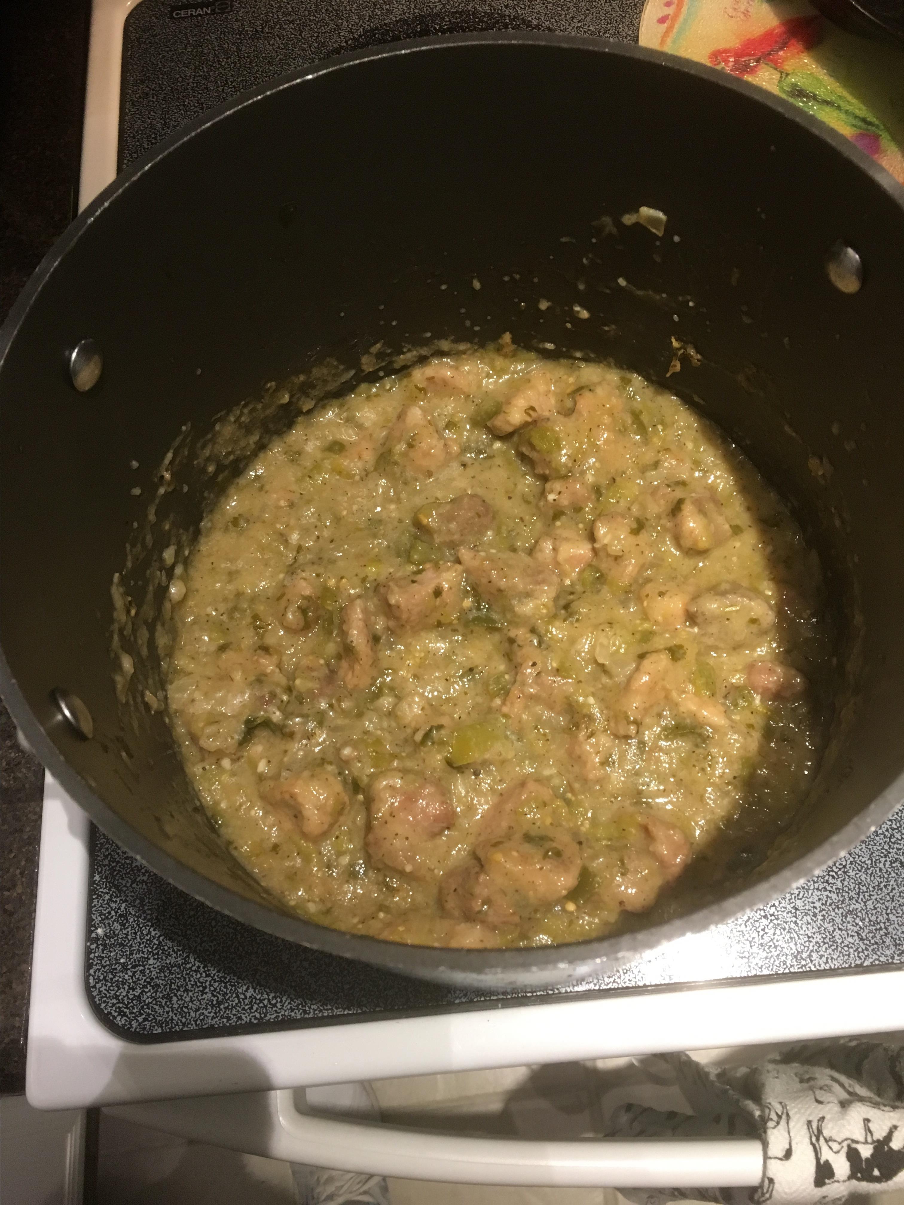 Pork Stew in Green Salsa (Guisado de Puerco con Tomatillos) Recipe ...