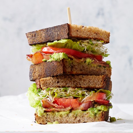 sandwiches avocado tomato lunches light lettuce bacon lunch quick blats calorie eatingwell sandwich recipes recipe low wraps