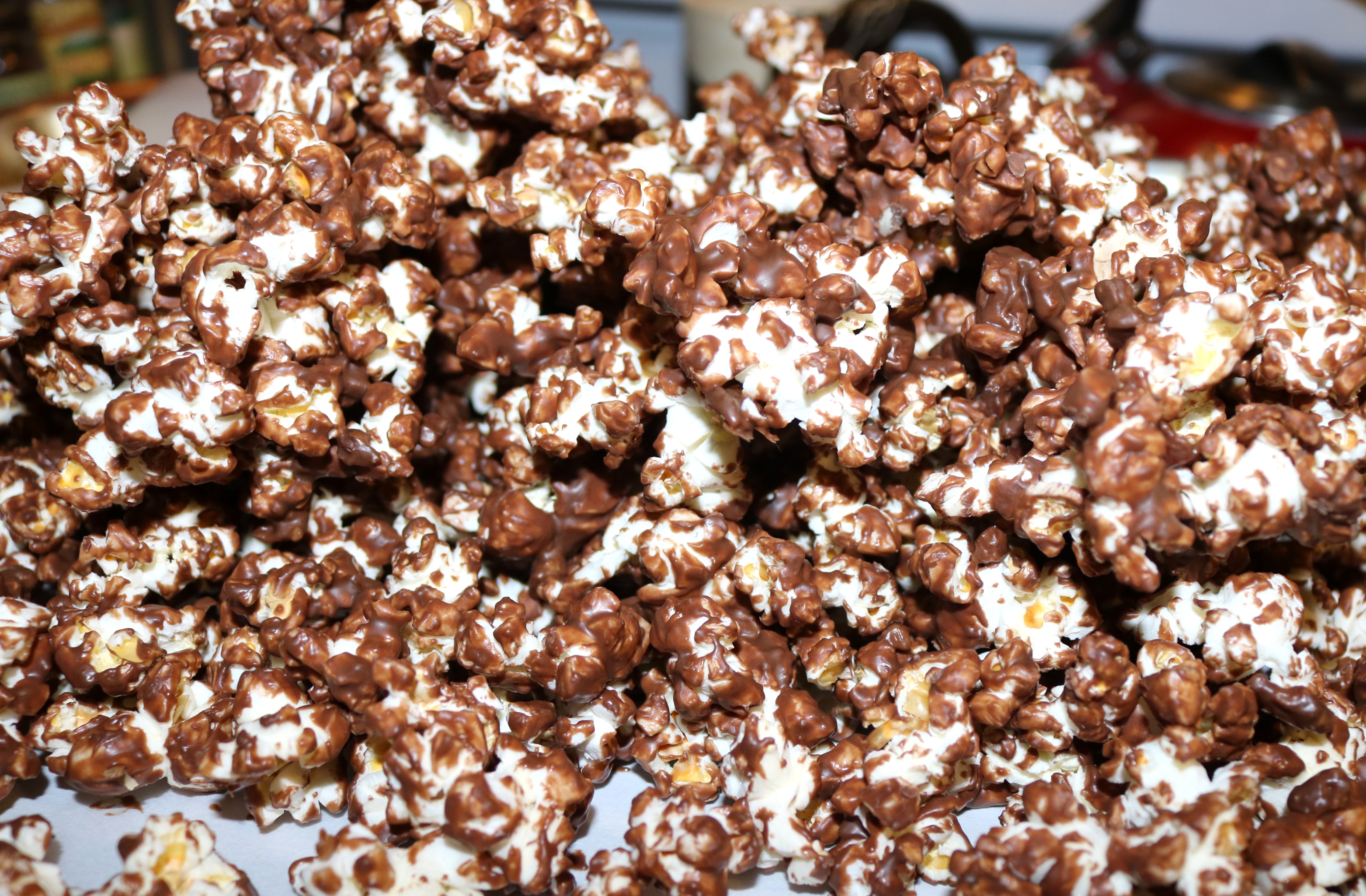 Almond Bark Popcorn image