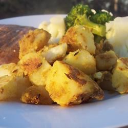 Masale Aaloo (Spice Potatoes) image