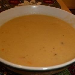 Cheesy Leek and Mustard Soup image