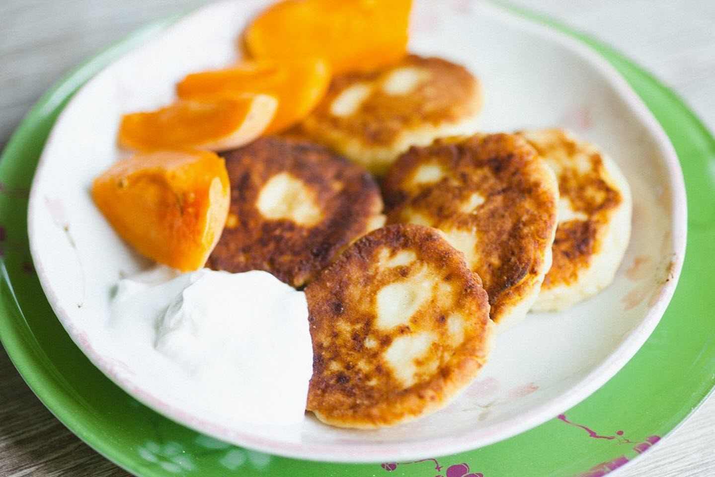 Russian Cheese Pancakes (Syrniki) image