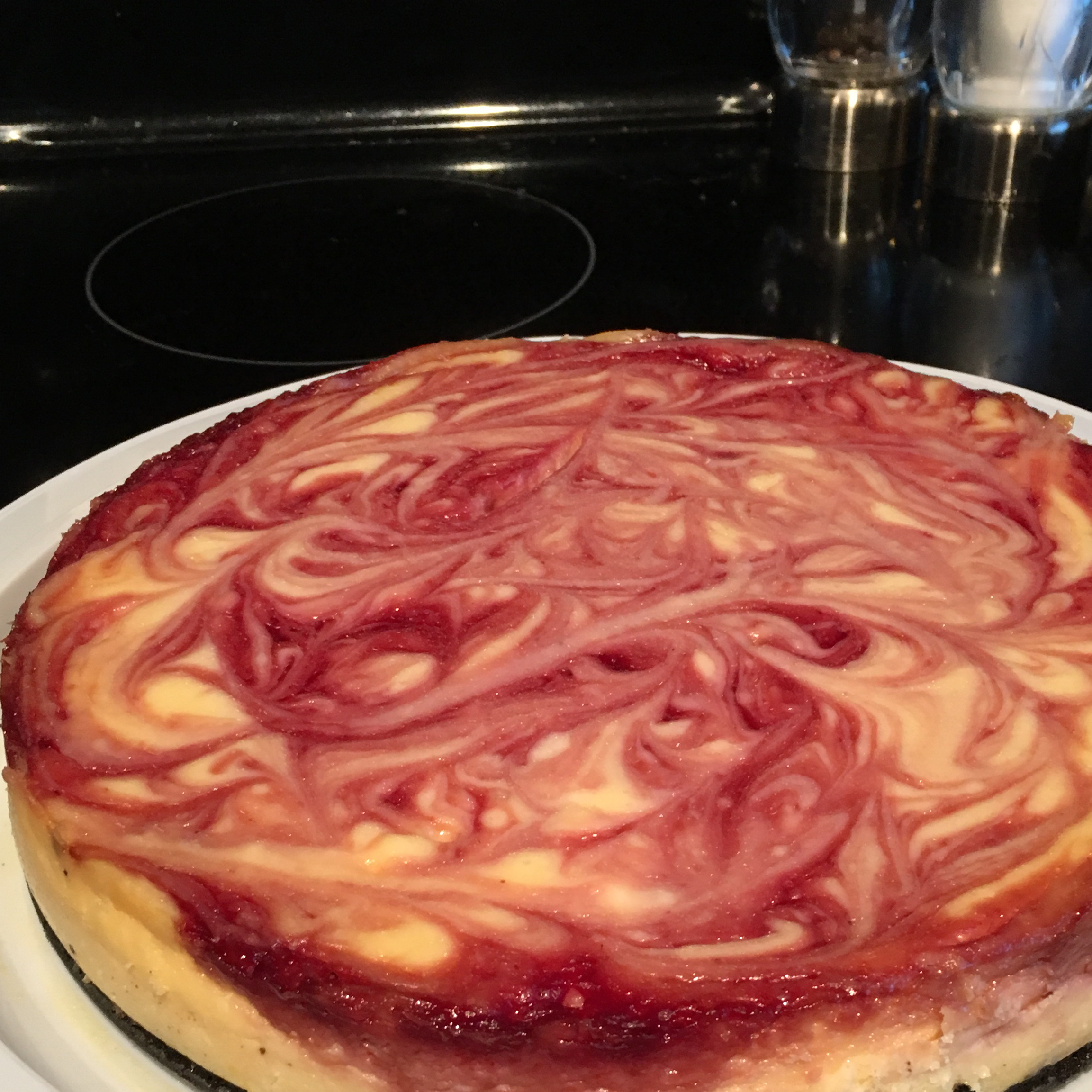 White Chocolate Raspberry Cheesecake Recipe Allrecipes Com