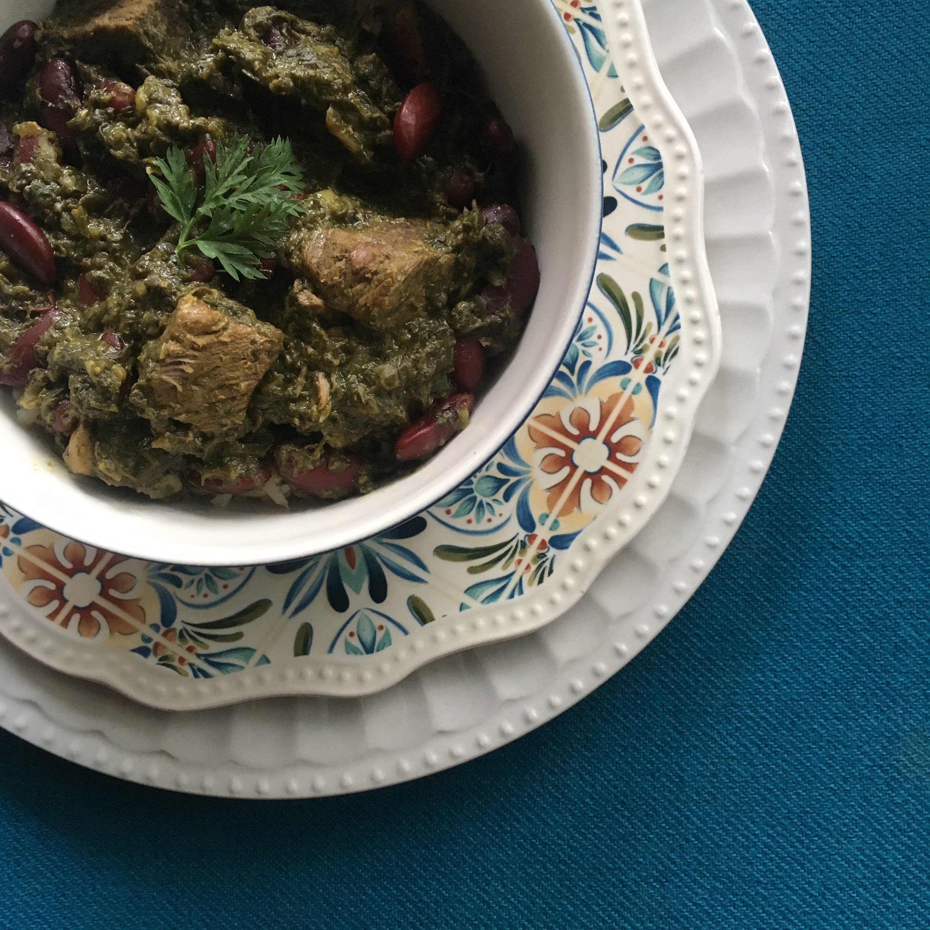 Ghormeh Sabzi (Persian Herb Stew) image