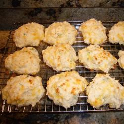 Cheddar-Scallion Drop Biscuits image