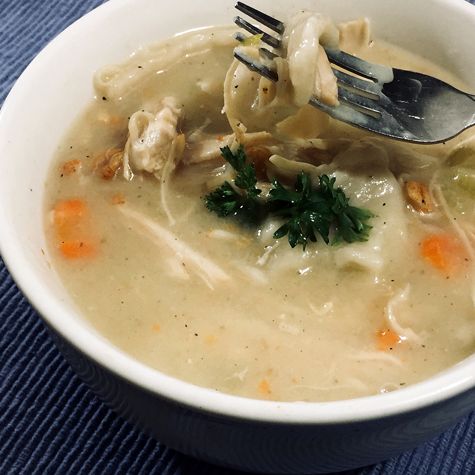 Electric Pressure Cooker Chicken and Dumplings_image