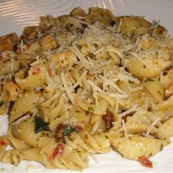 Pesto Pasta with Chicken Recipe - Allrecipes.com