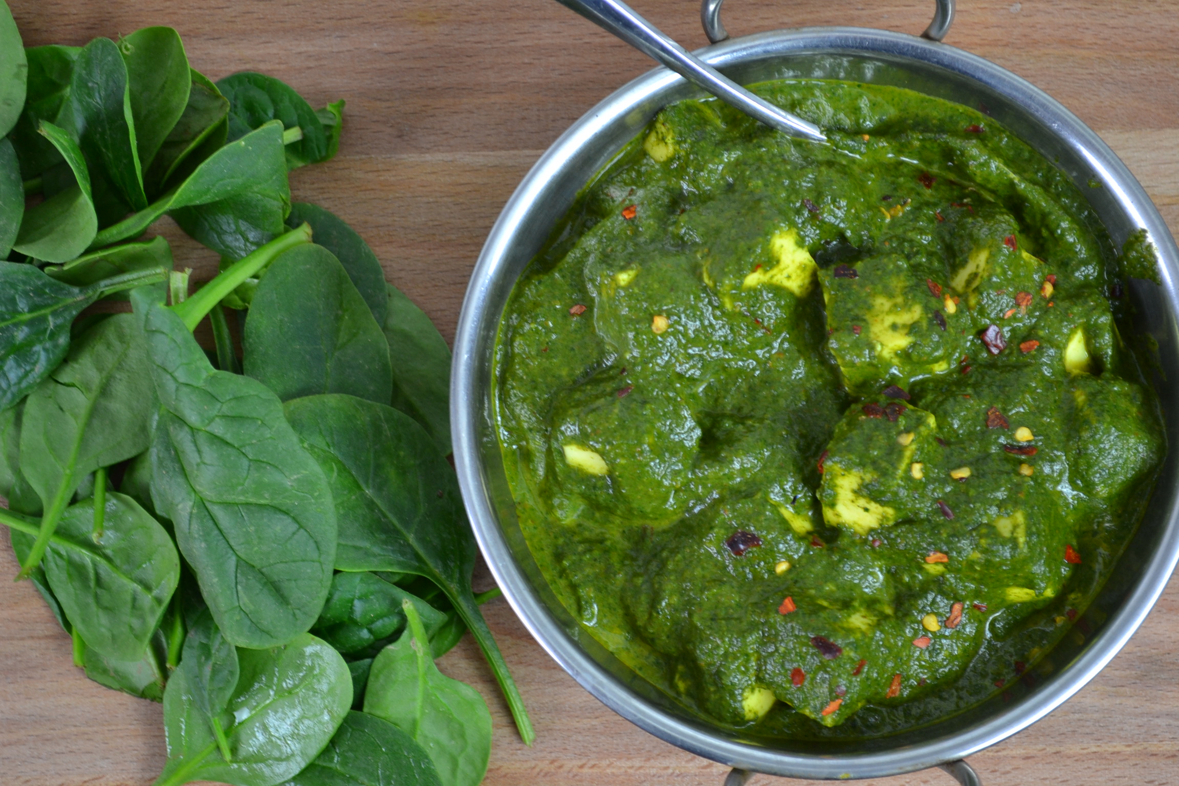Palak Paneer Curry Recipe for stronger hair