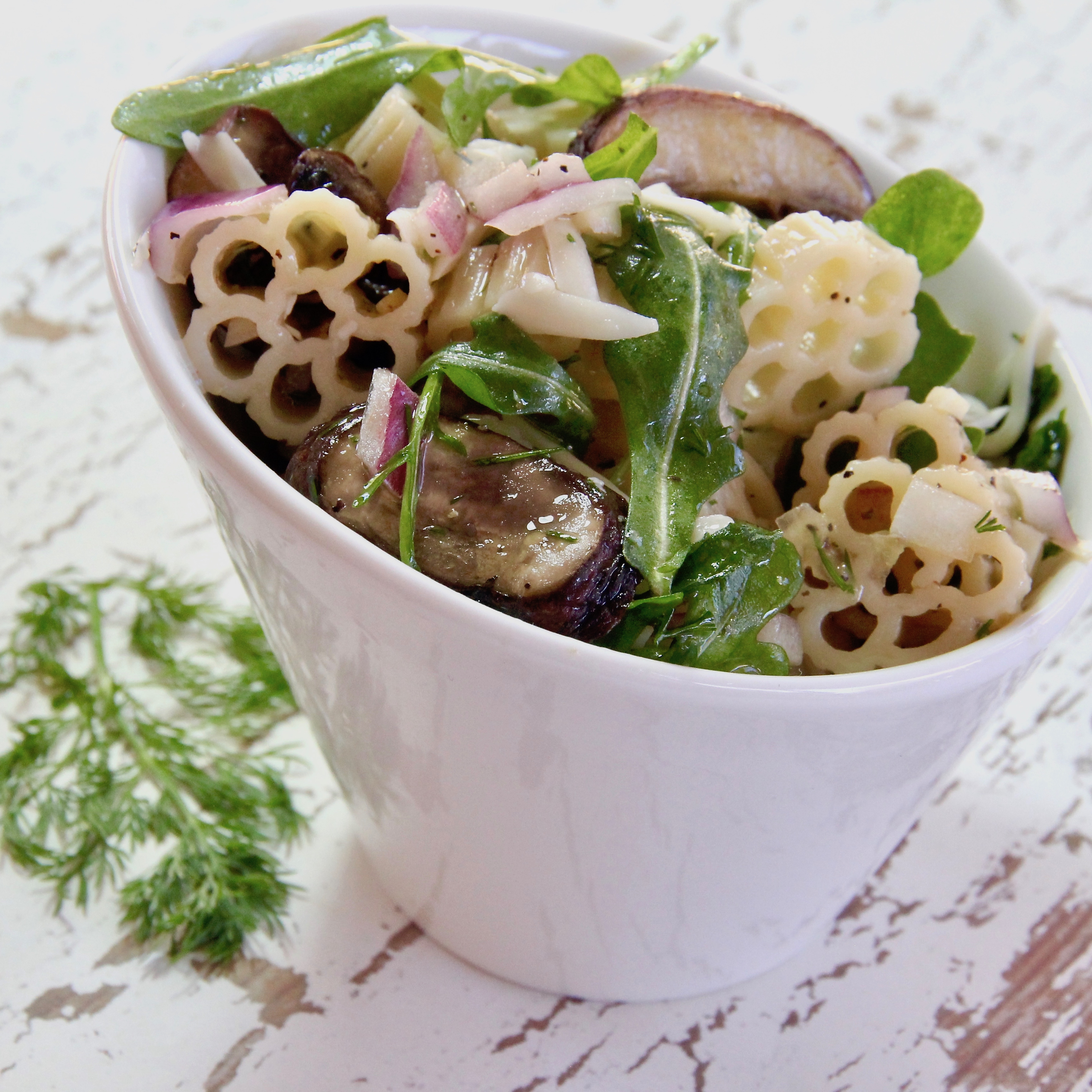 Gruyere and Mushroom Pasta Salad image
