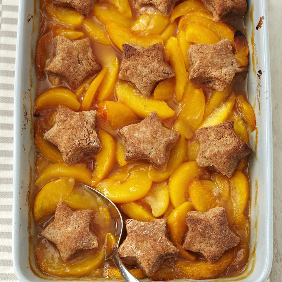 Old-Fashioned Peach Cobbler Recipe | EatingWell