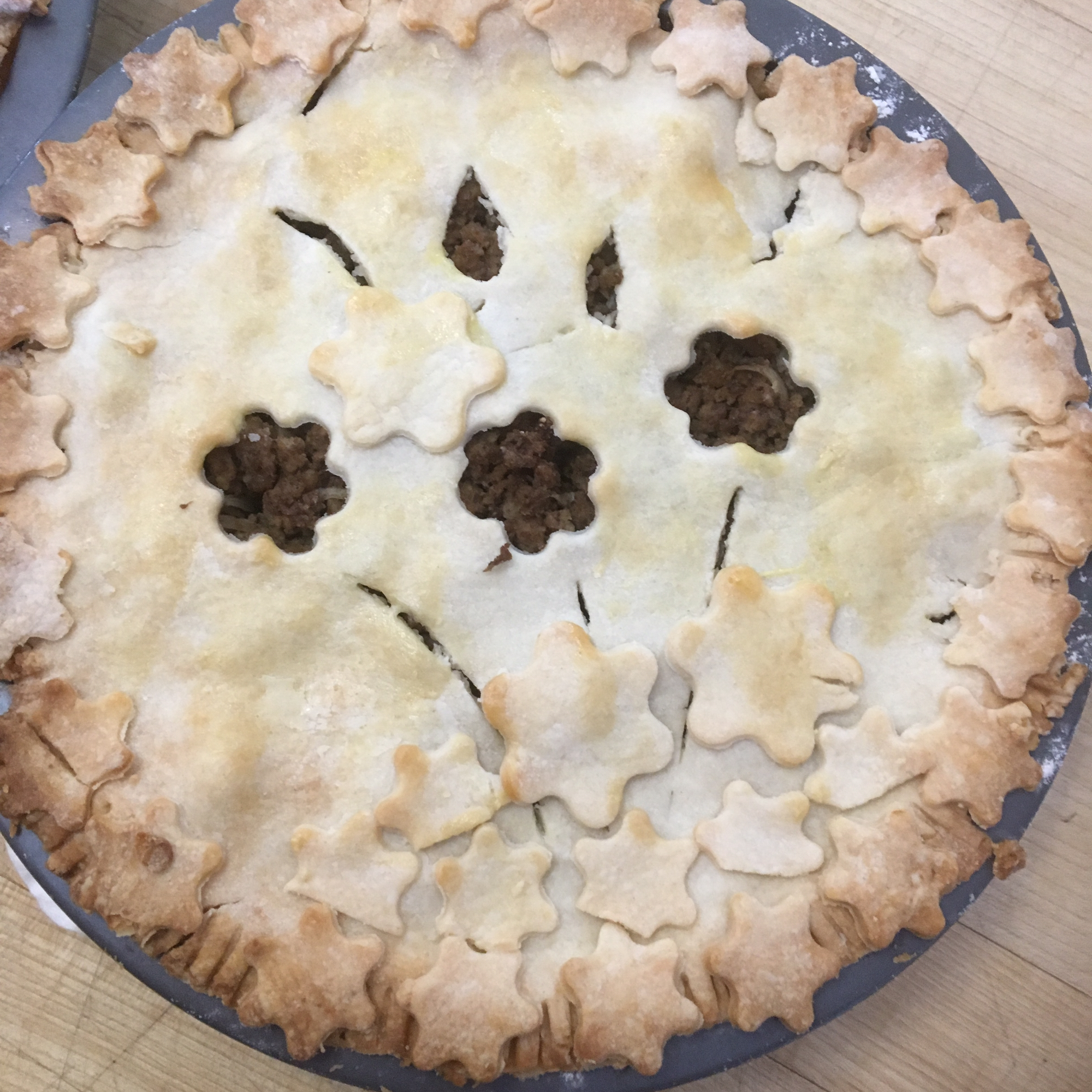 Traditional French Canadian Tourtiere image