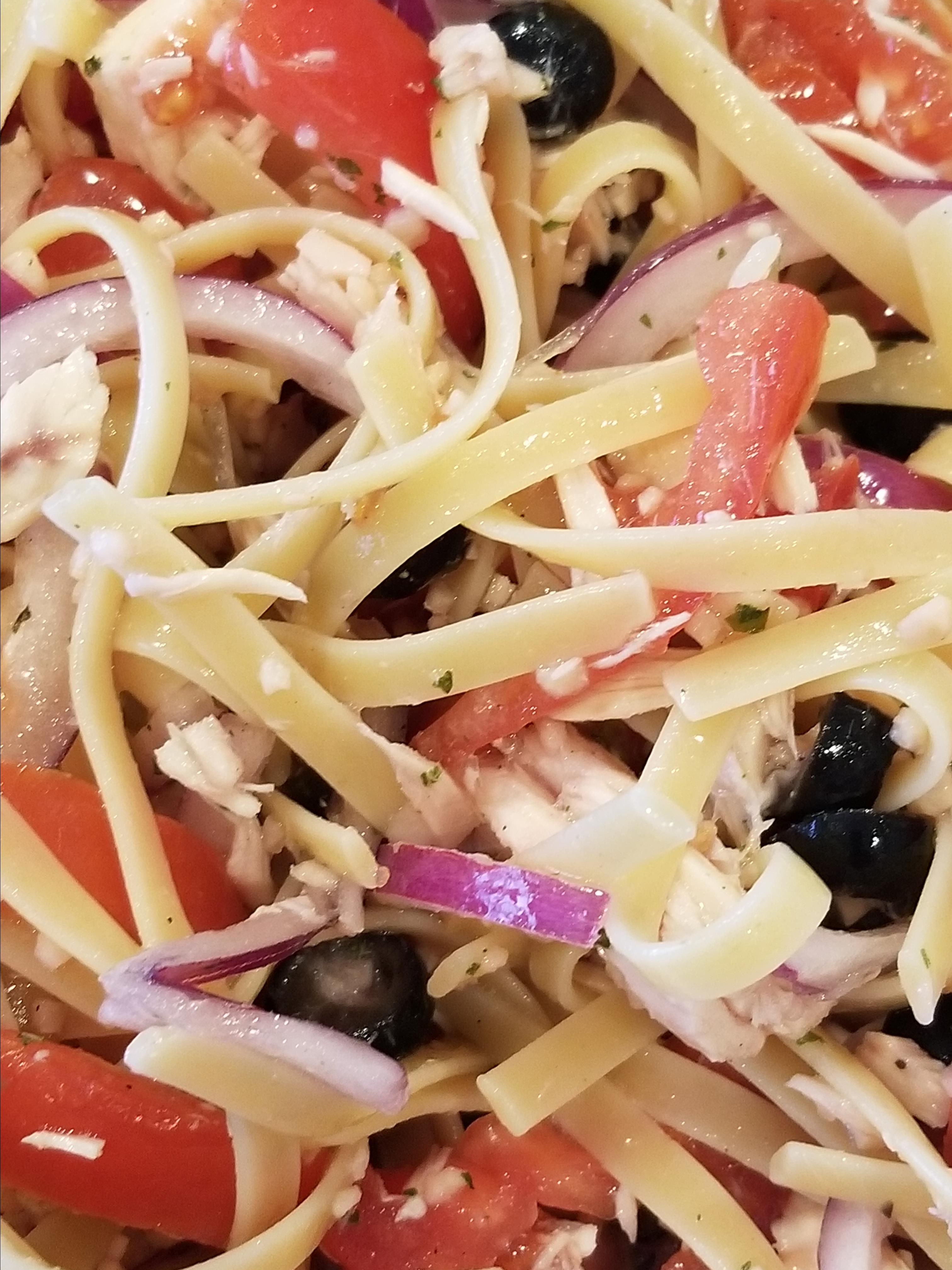 Mediterranean Tuna-Pasta Salad image