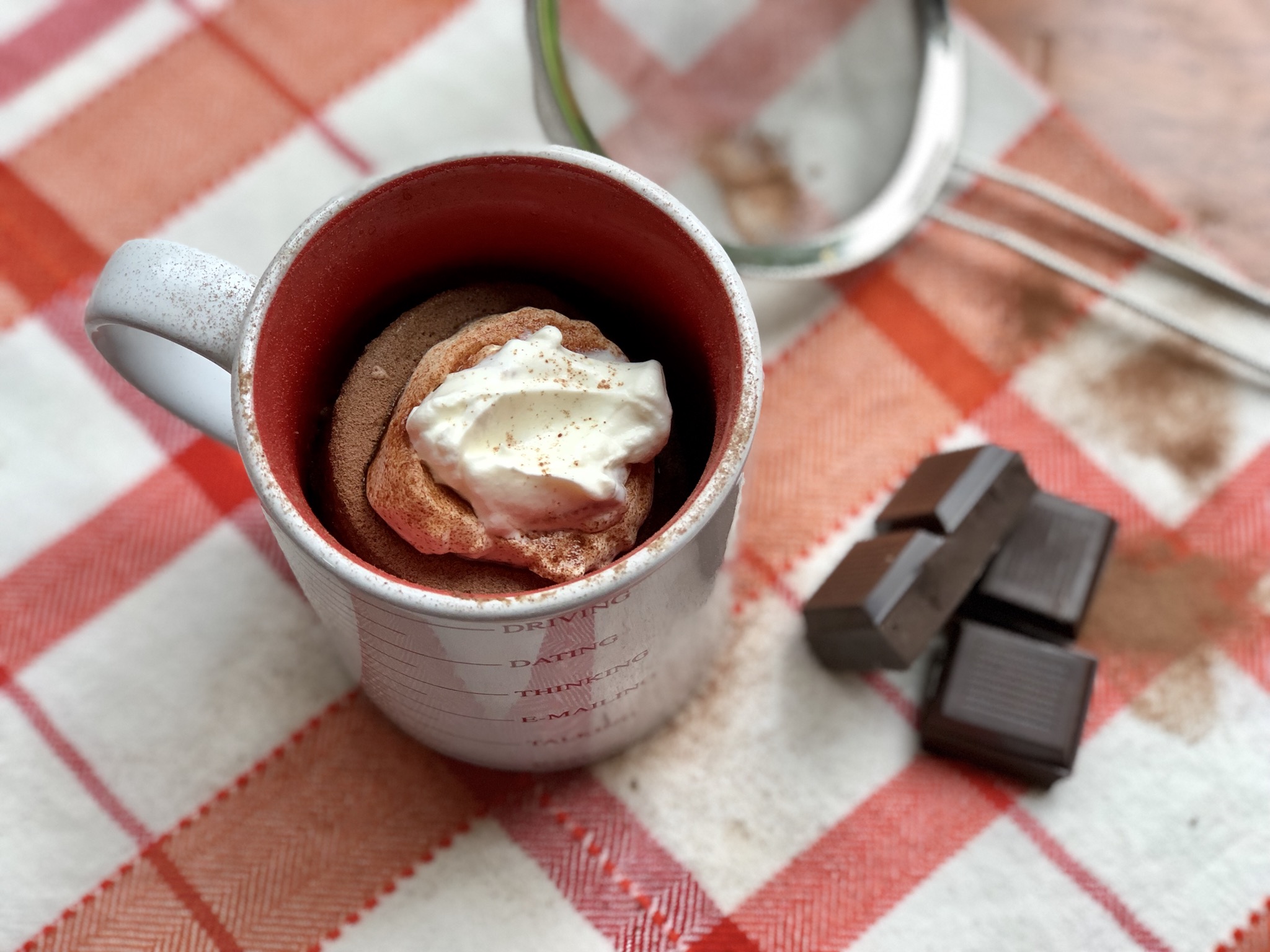 Gluten-Free Chocolate Mocha Mug Cake image