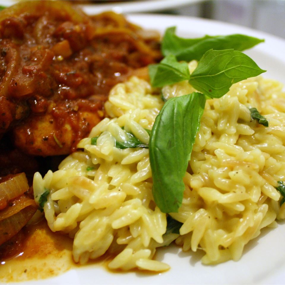 Orzo with Parmesan and Basil_image