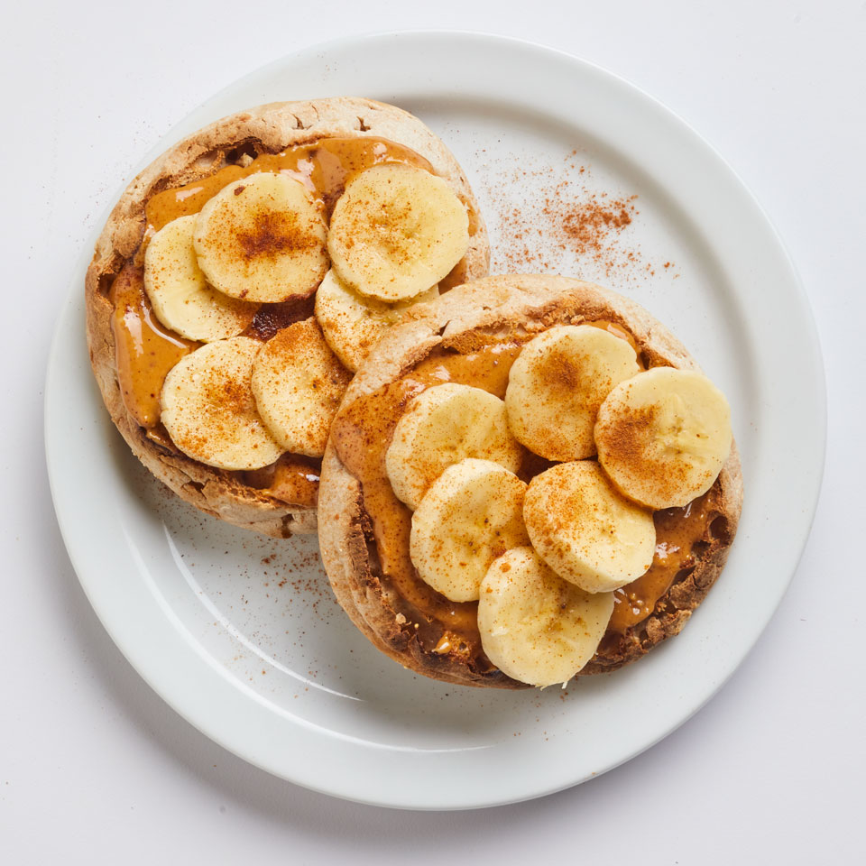 Peanut Butter Banana English Muffin Recipe Eatingwell