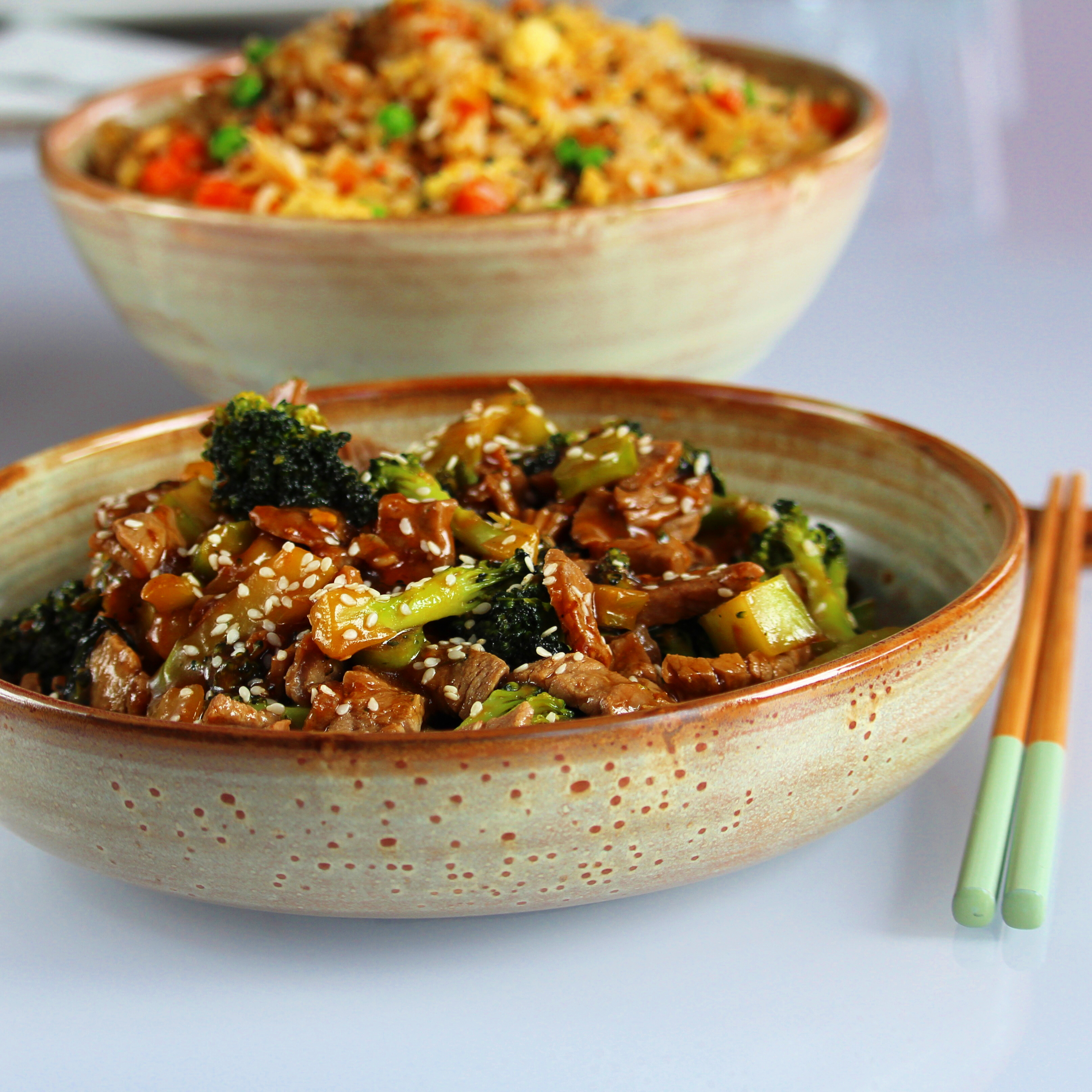 Stir-Fried Ginger Broccoli Beef image