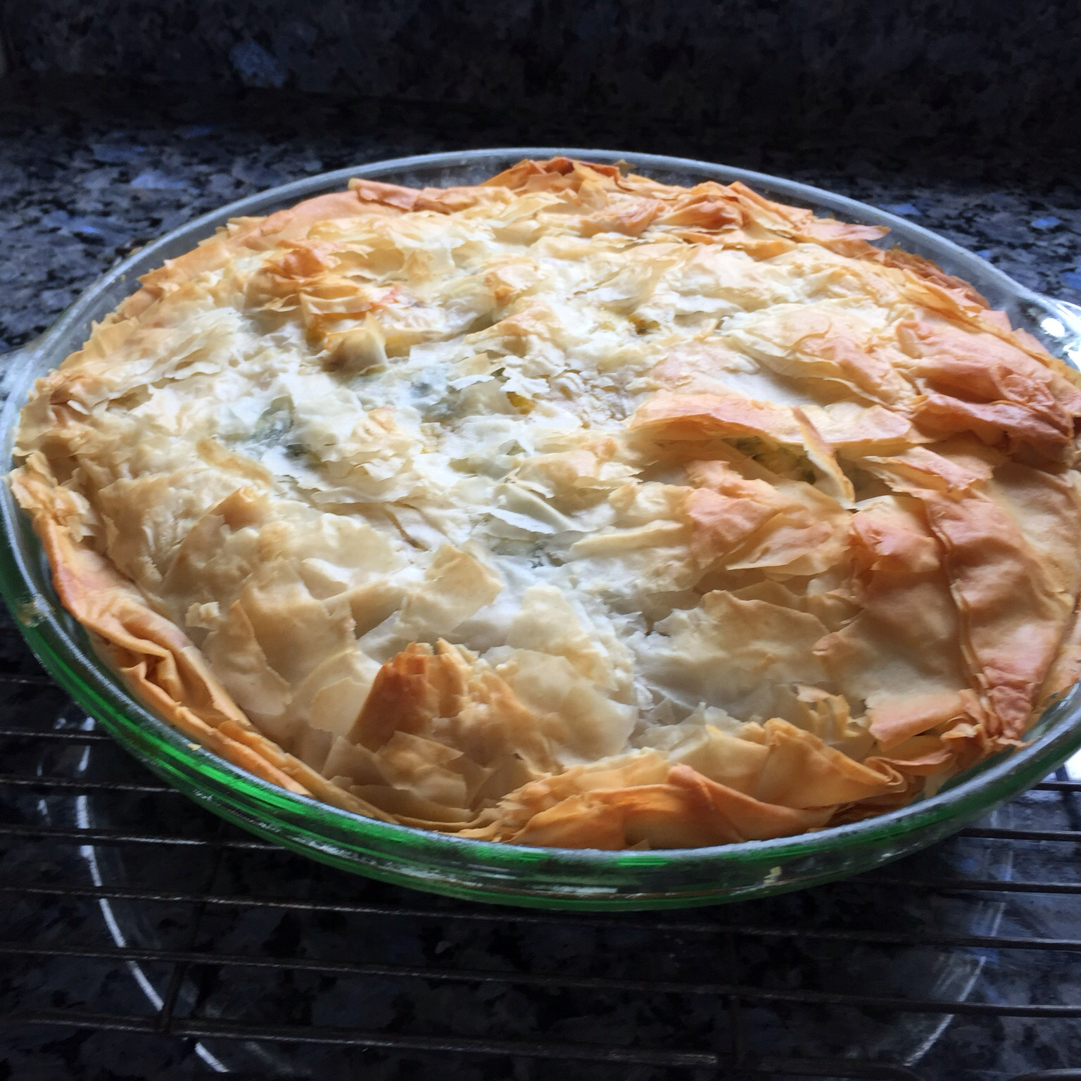 Spinach and Cheese Pie image