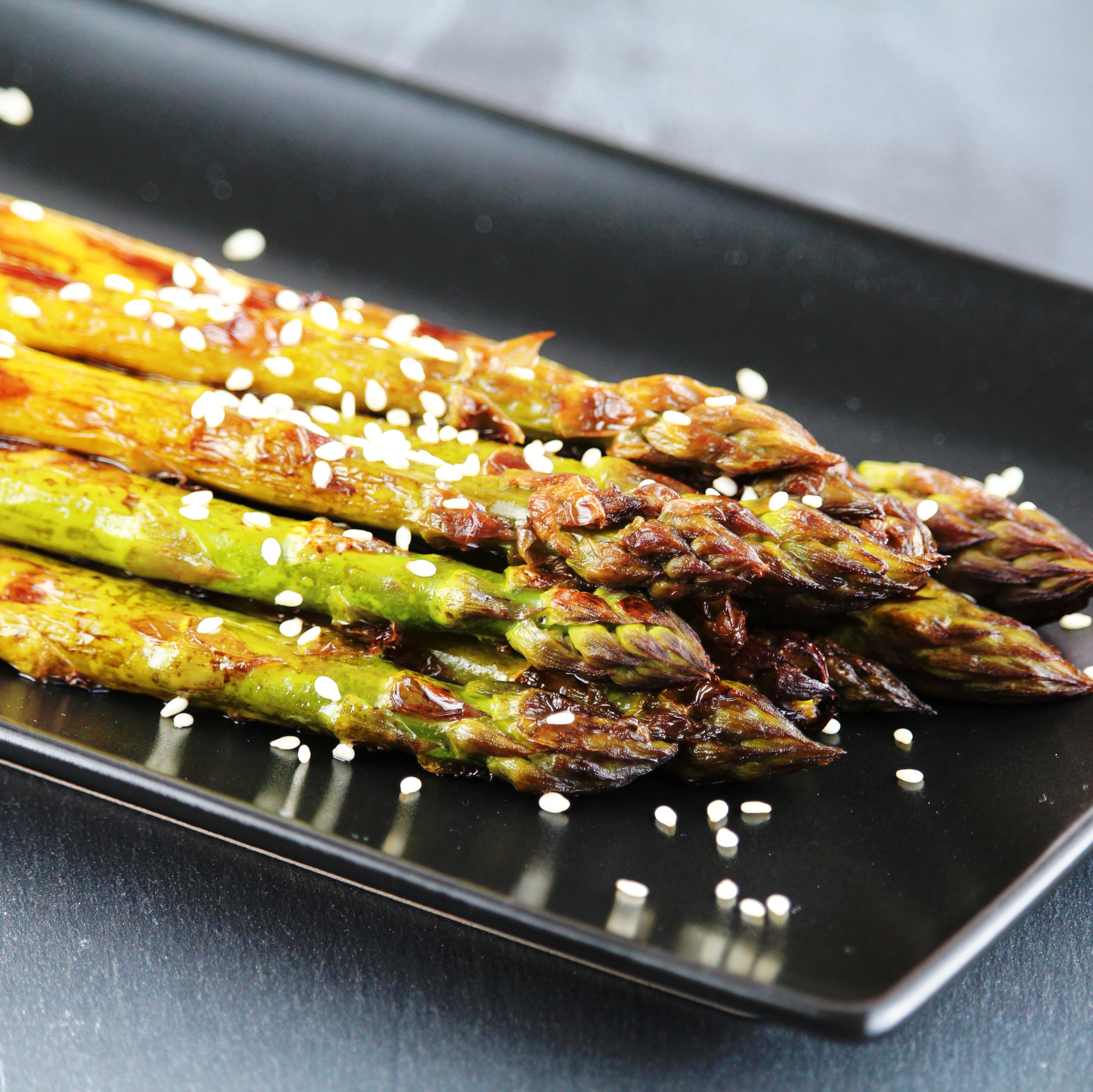 Tasty Barbecued Asparagus image