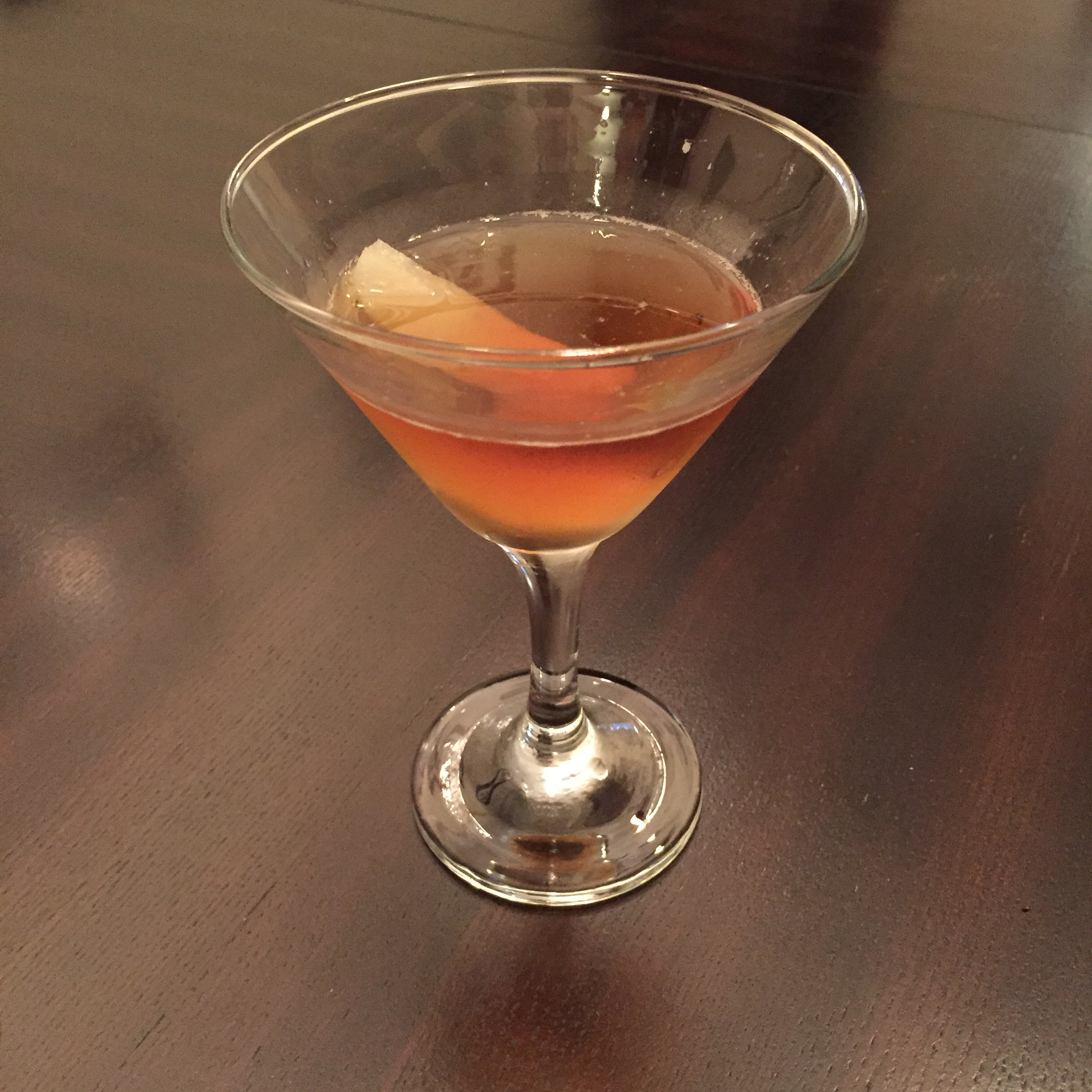 Pear Manhattan Cocktail image