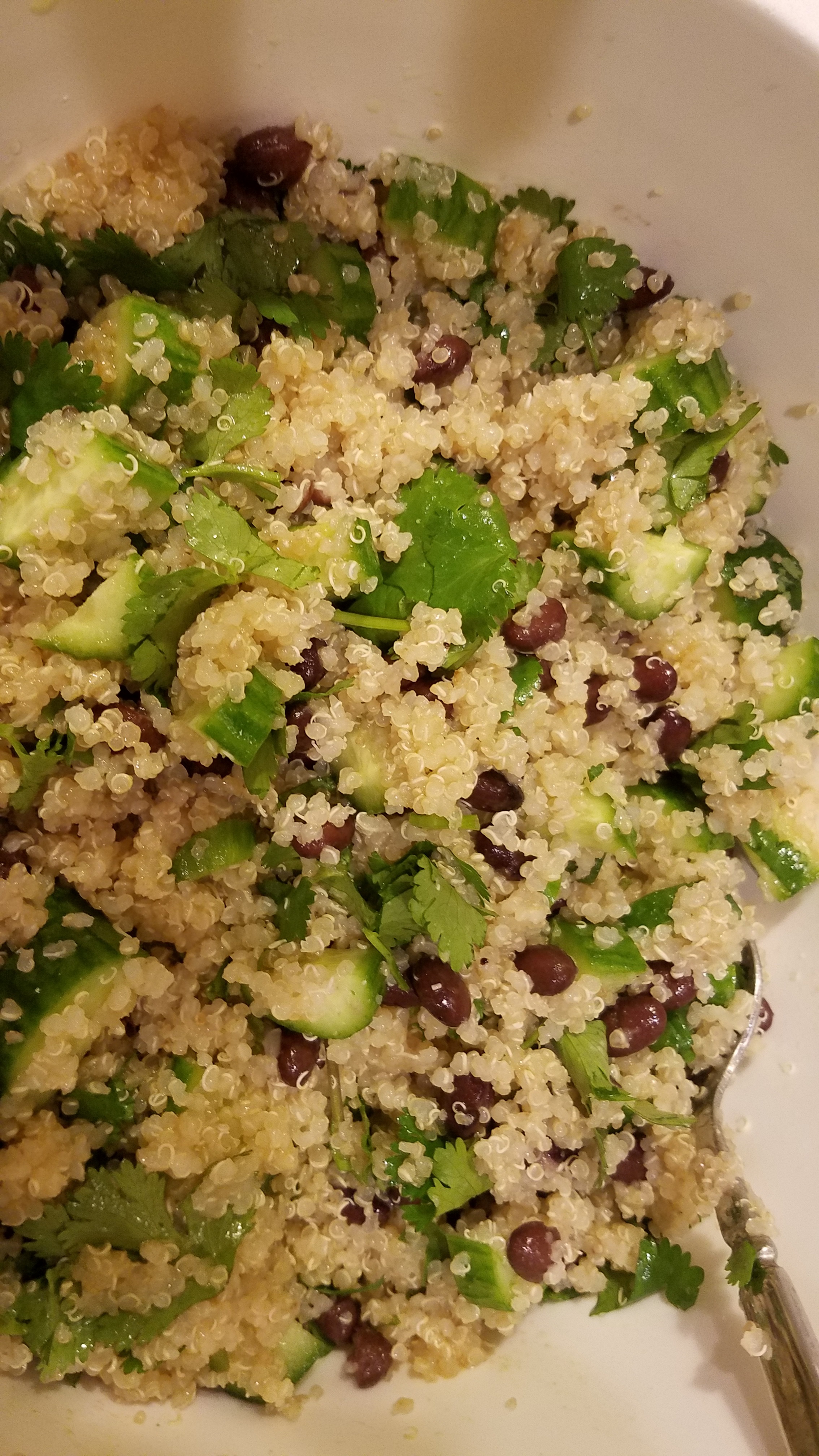 Black Bean Quinoa Salad image