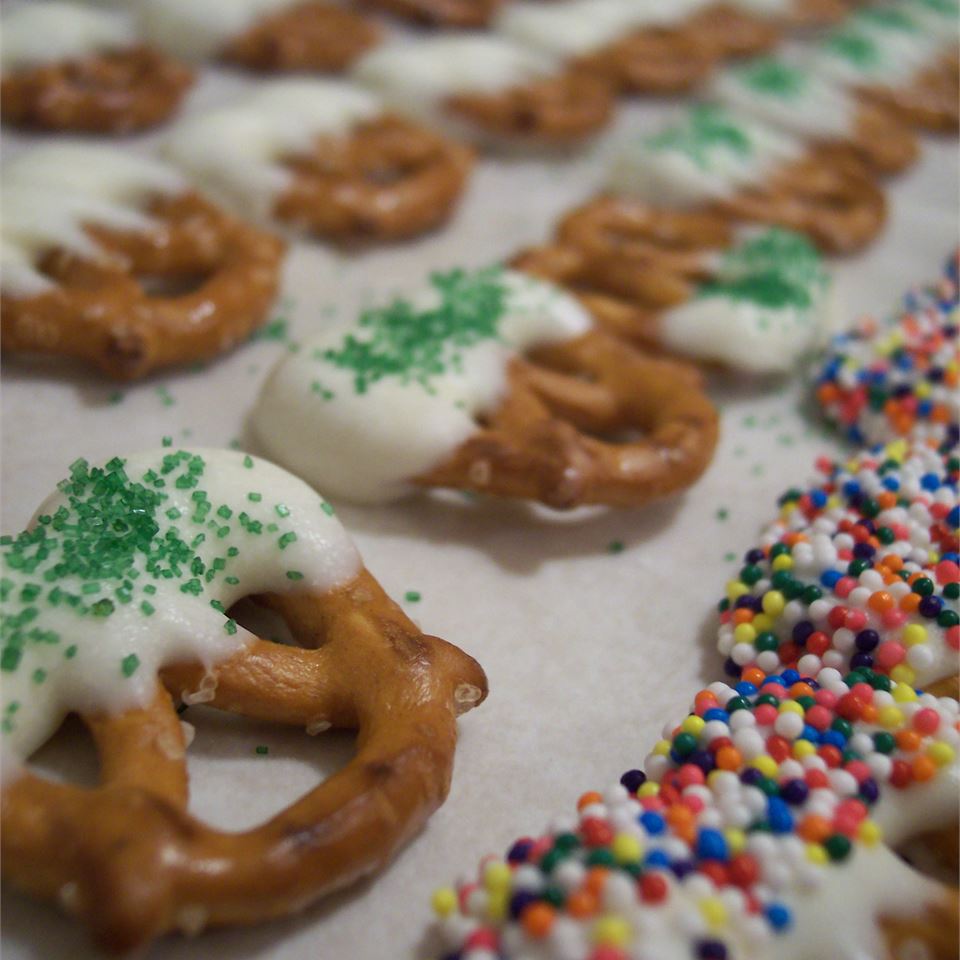 White Chocolate Covered Pretzels Recipe Allrecipes