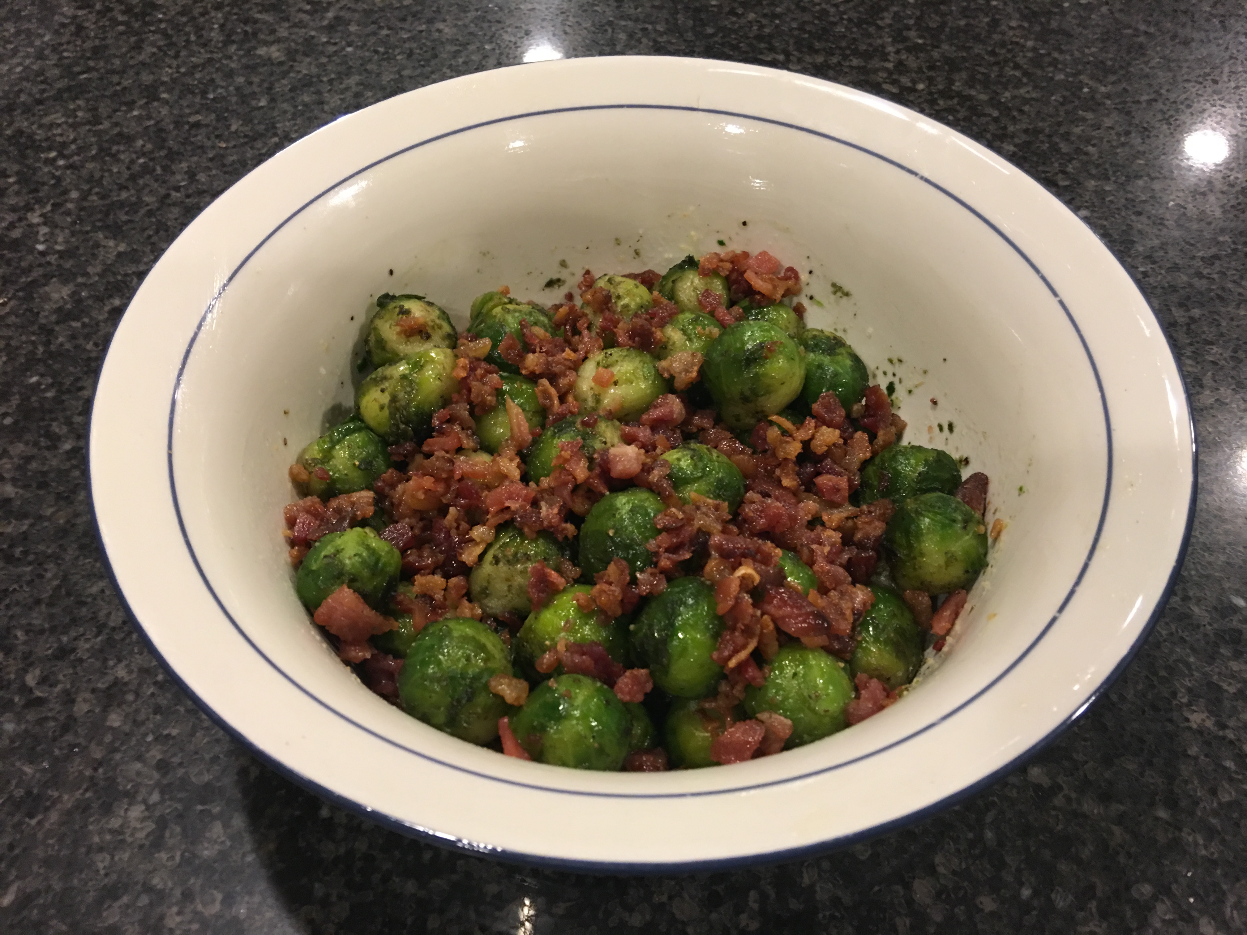 Grilled Brussels Sprouts with Bacon image