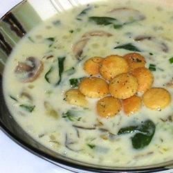Oyster and Spinach Chowder image