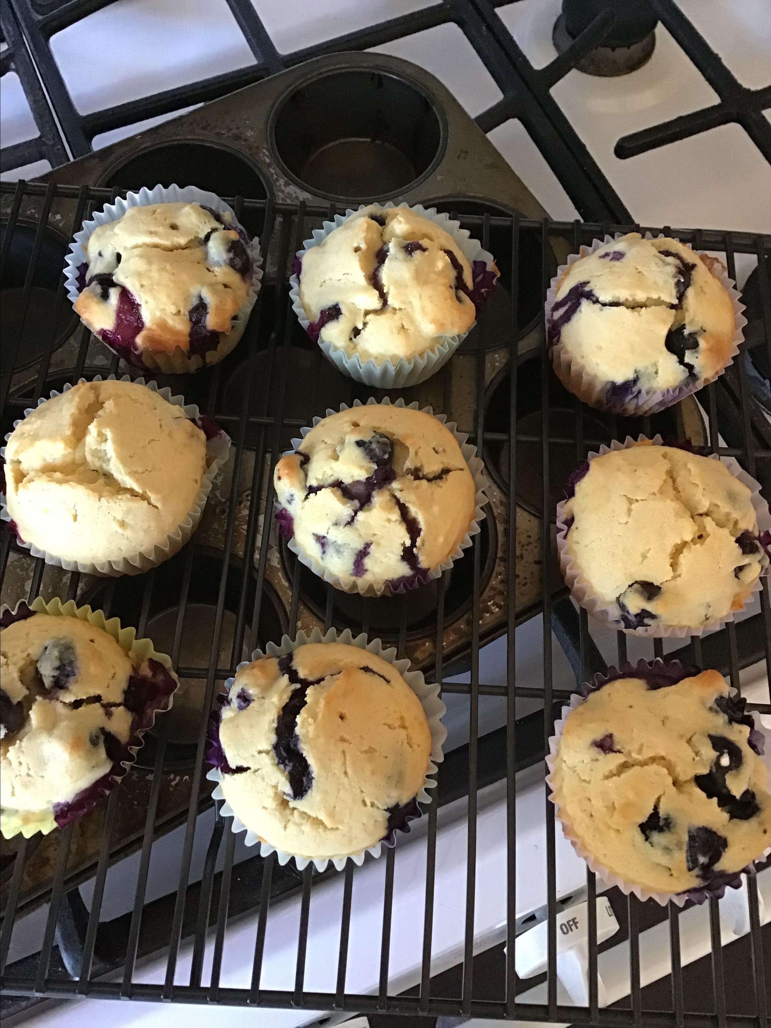 Streusel Topped Blueberry Muffins Recipe Allrecipes 